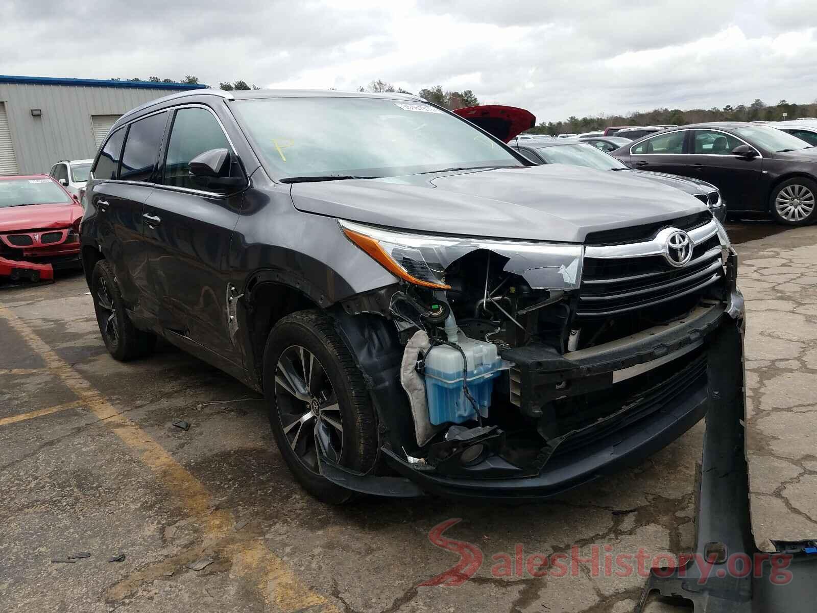 5TDKKRFH9GS503165 2016 TOYOTA HIGHLANDER