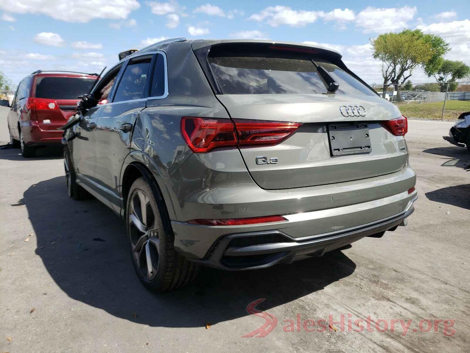 WA1EECF37L1057296 2020 AUDI Q3