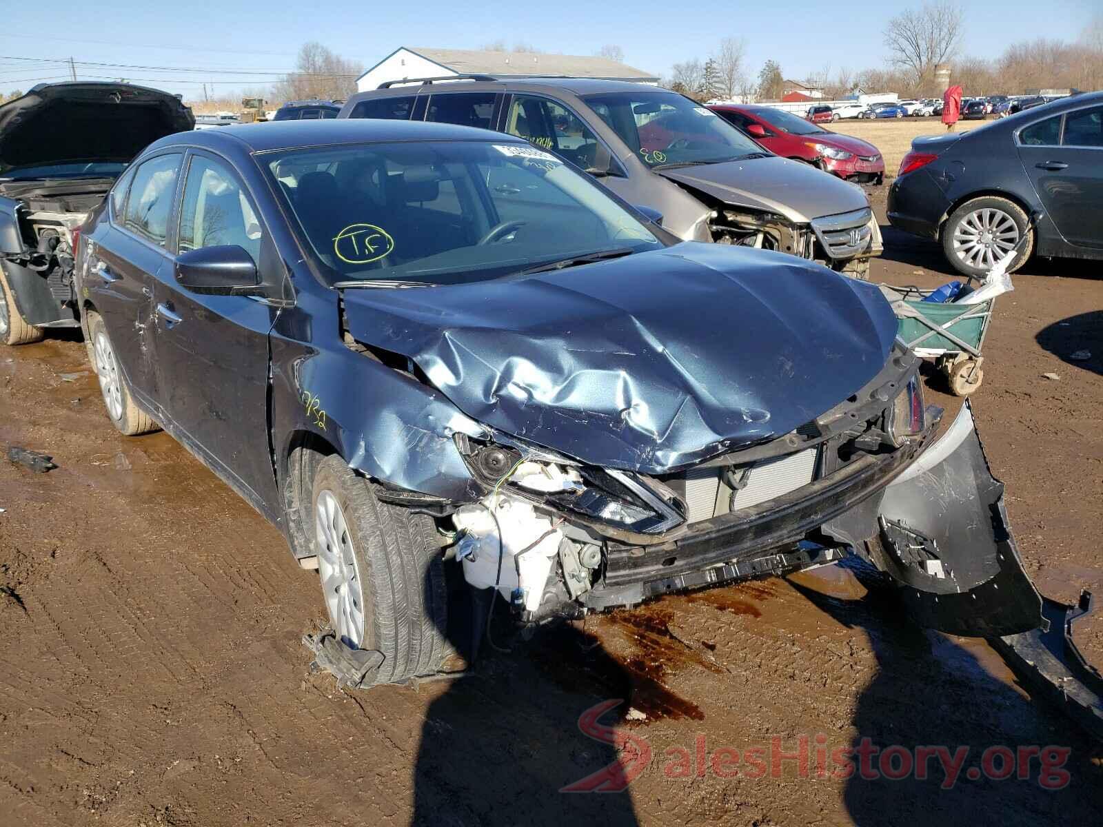 3N1AB7AP5HY364177 2017 NISSAN SENTRA