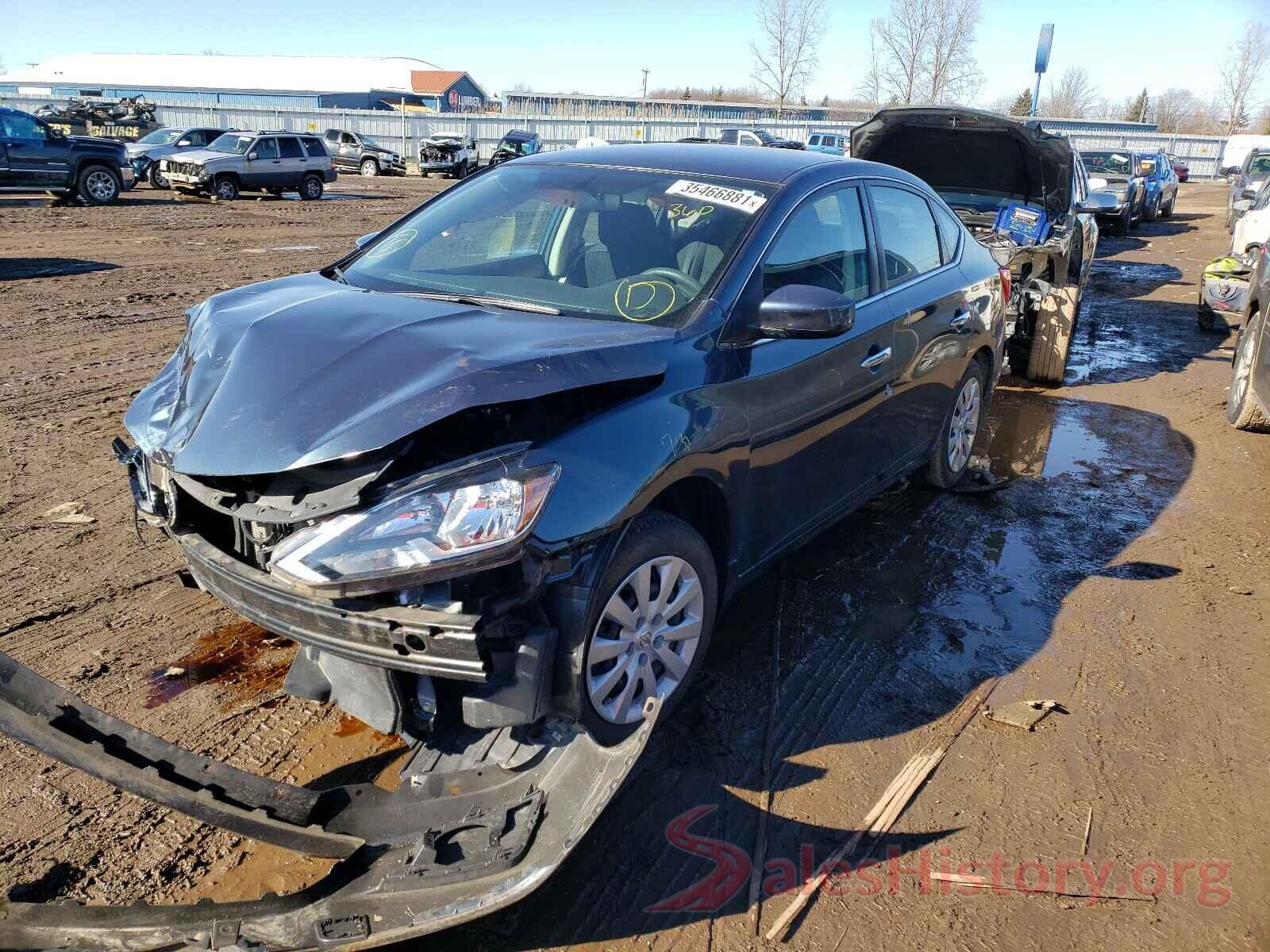 3N1AB7AP5HY364177 2017 NISSAN SENTRA