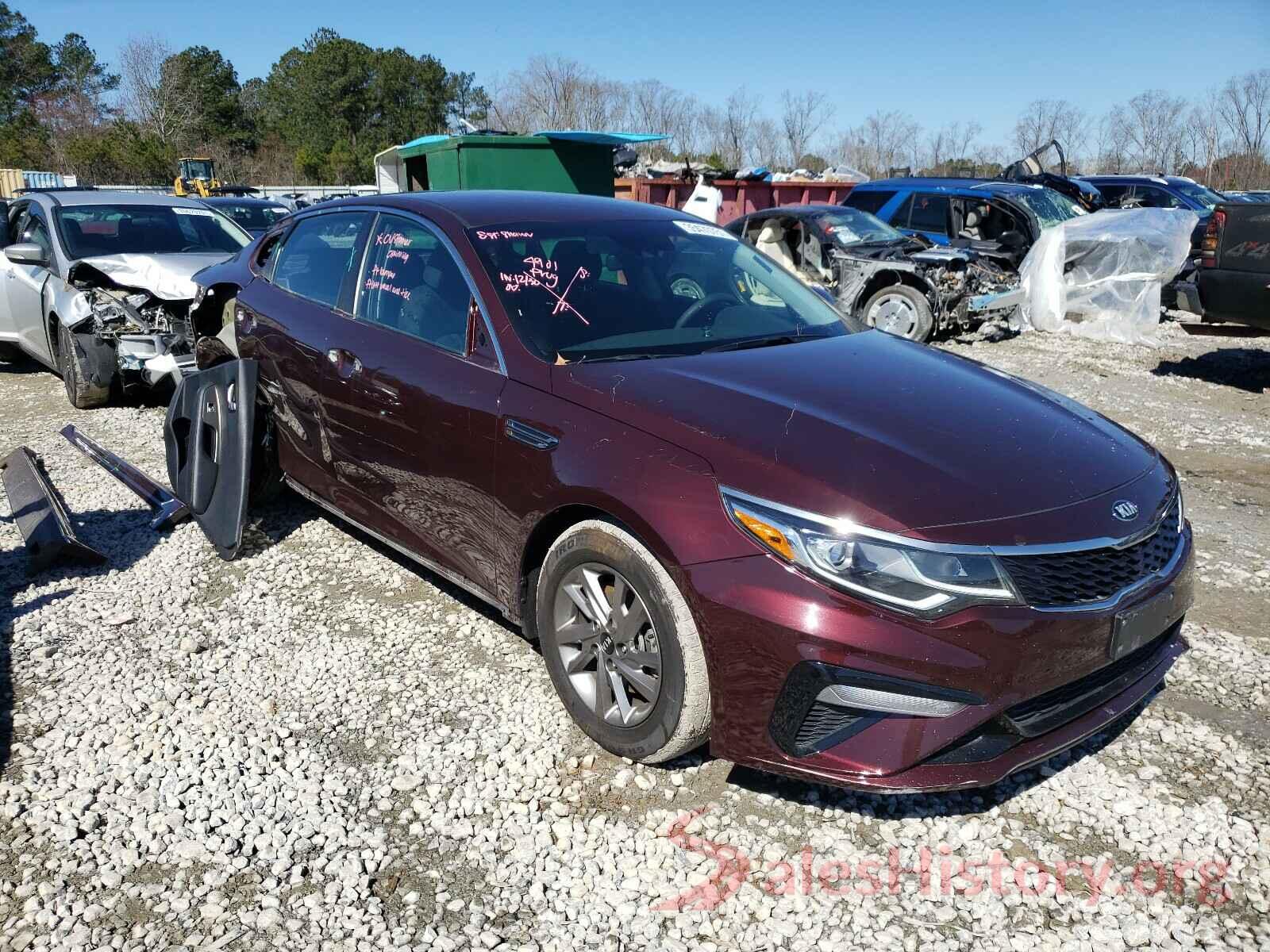 5XXGT4L38KG291867 2019 KIA OPTIMA