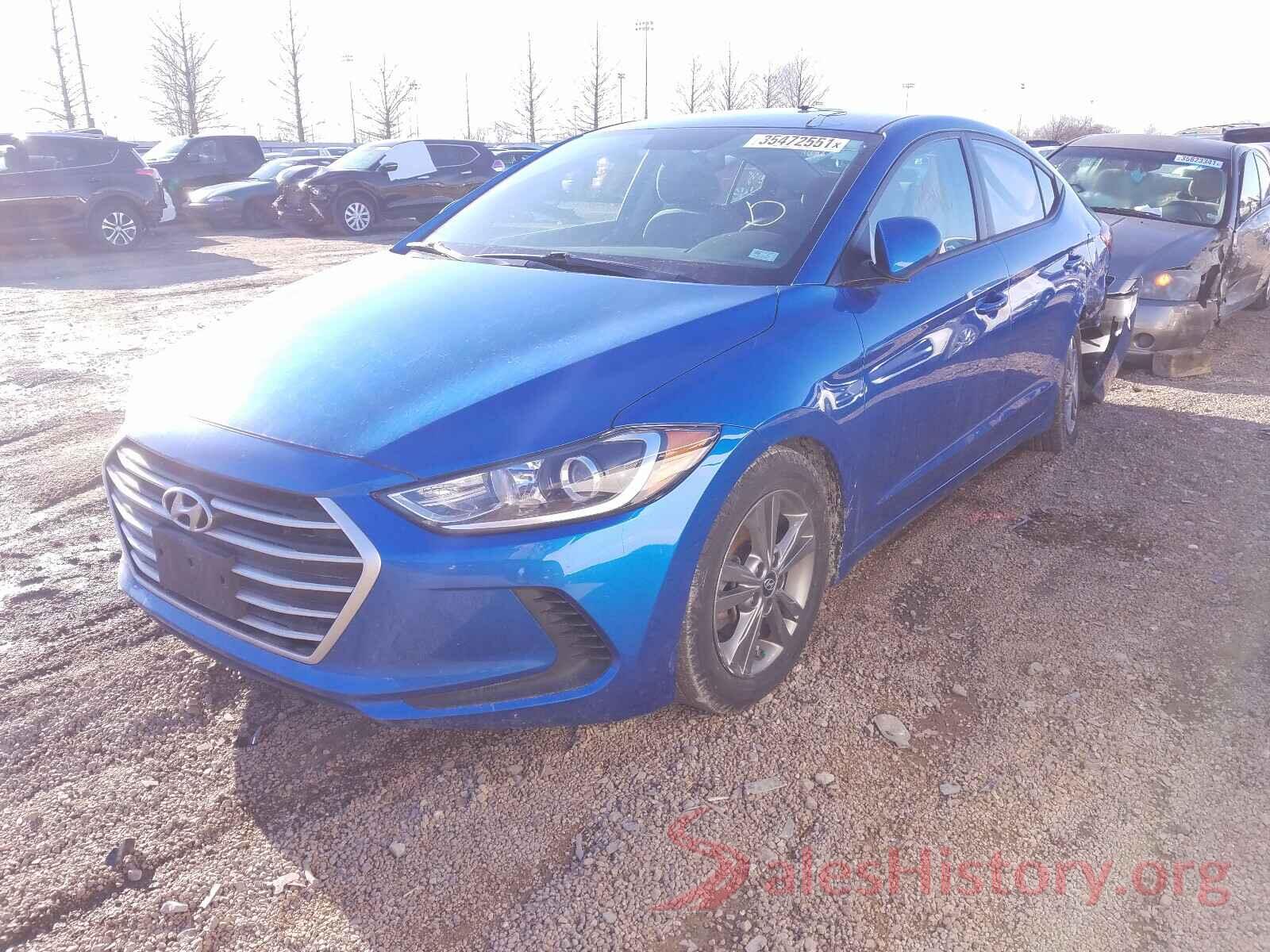 5NPD84LF2JH391111 2018 HYUNDAI ELANTRA