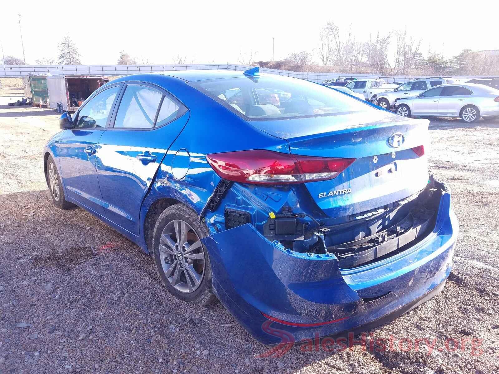 5NPD84LF2JH391111 2018 HYUNDAI ELANTRA