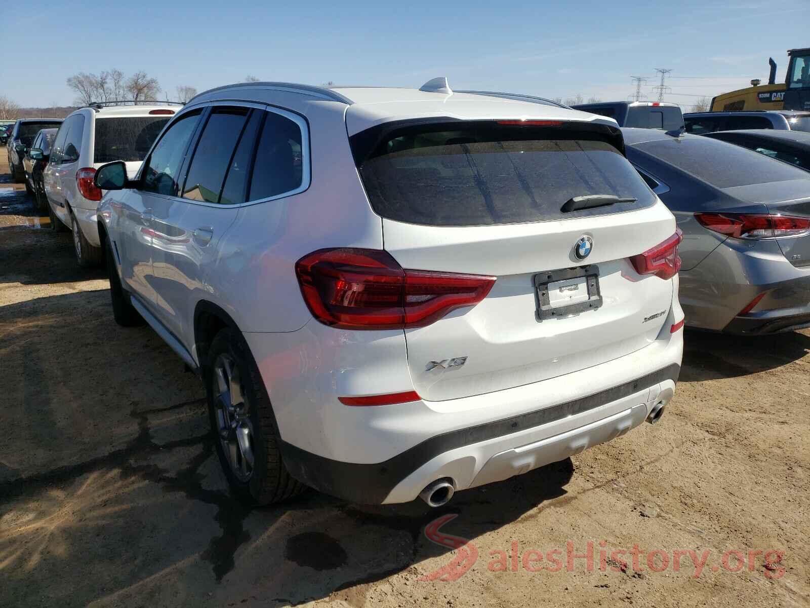 5UXTY5C02M9F11498 2021 BMW X3