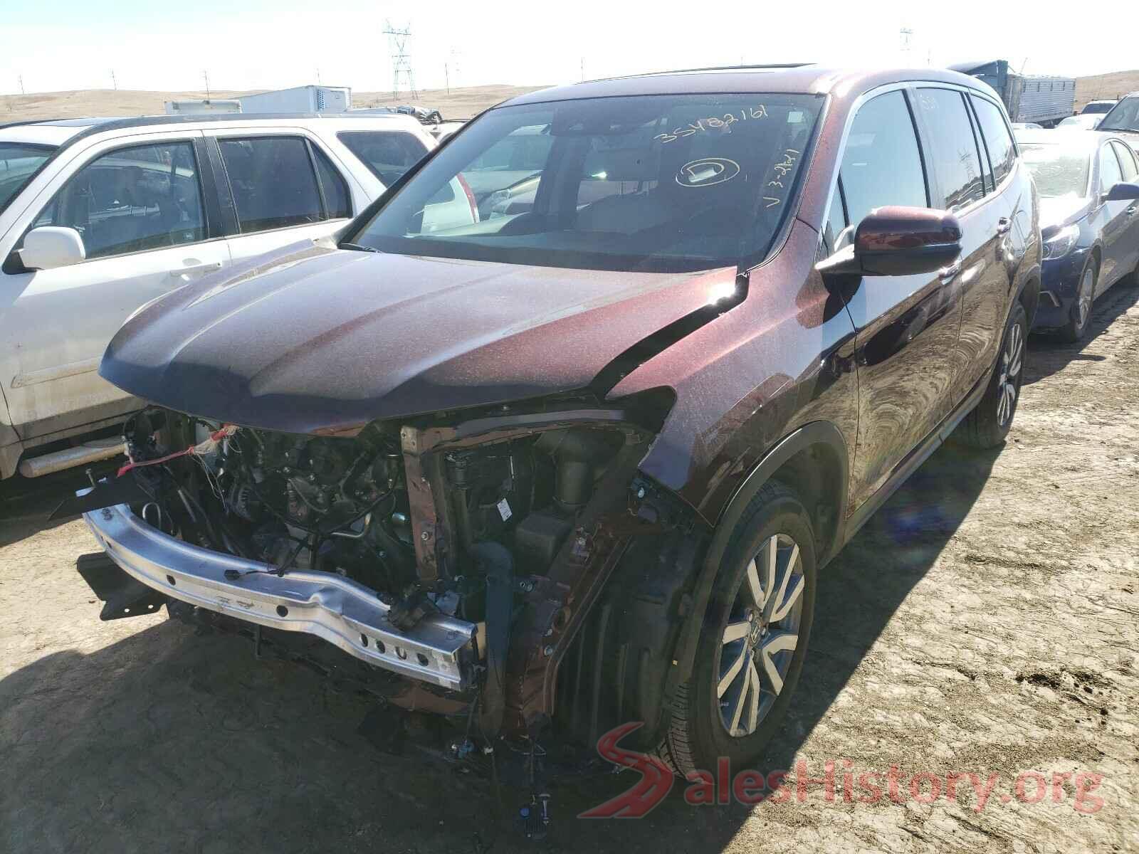 5FNYF6H40KB003836 2019 HONDA PILOT