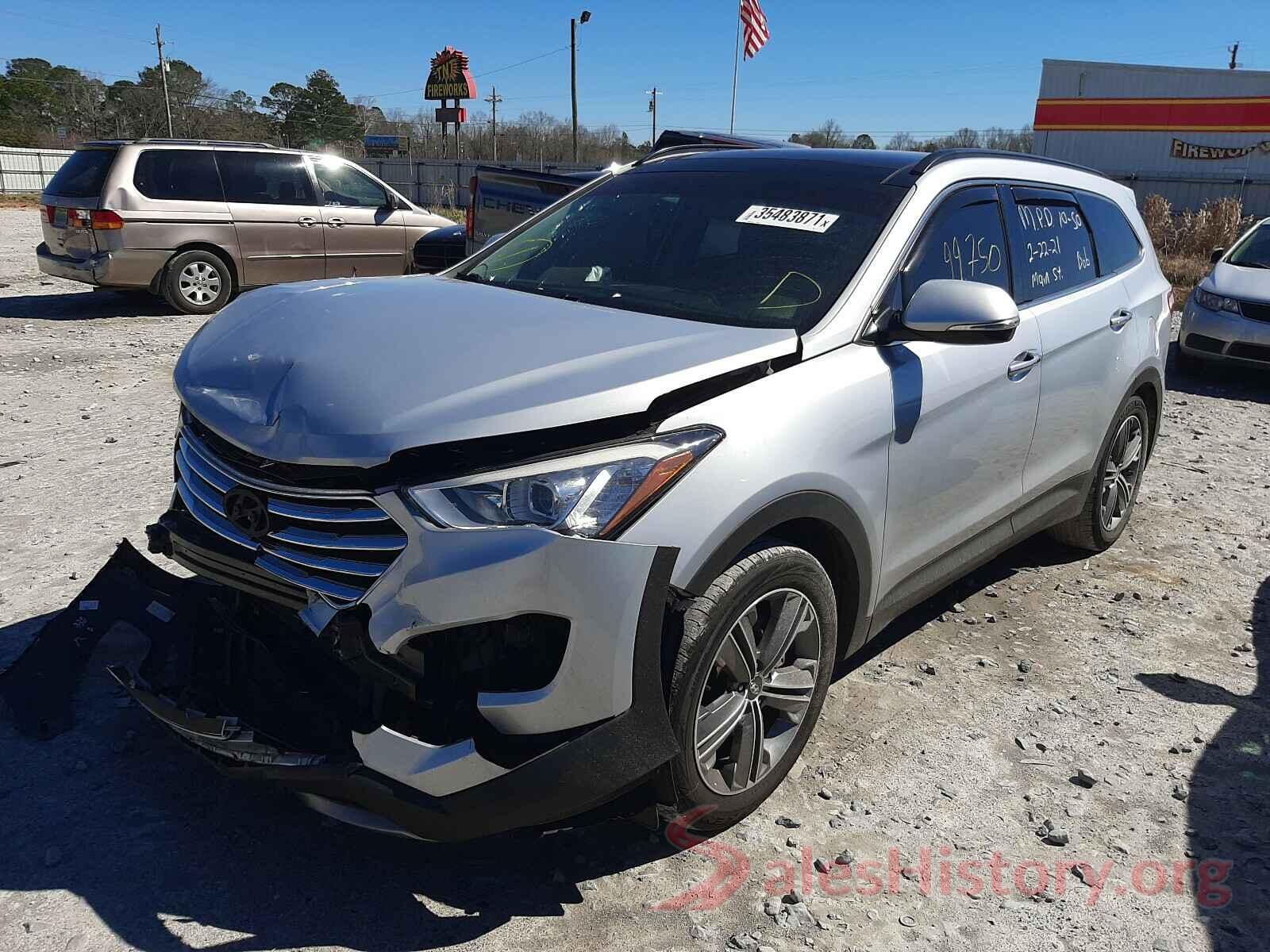 KM8SR4HF7GU144903 2016 HYUNDAI SANTA FE