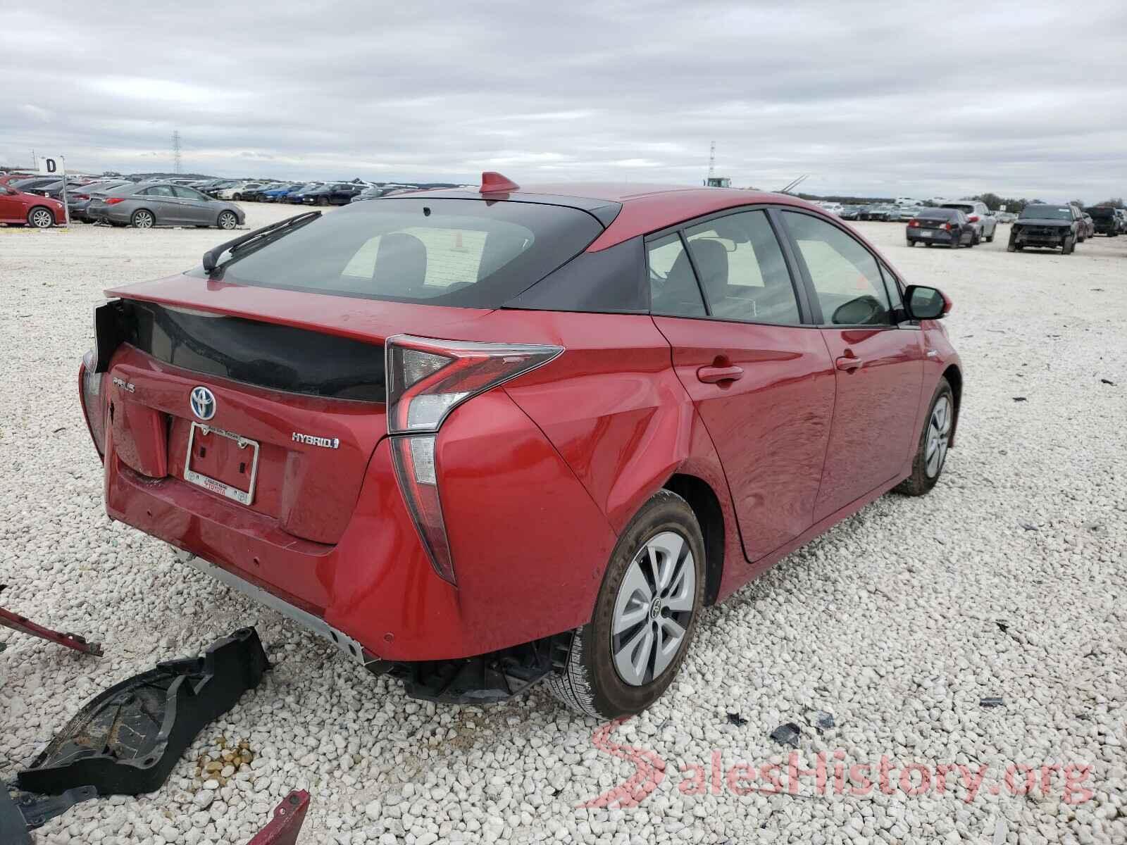 JTDKBRFU8J3588800 2018 TOYOTA PRIUS