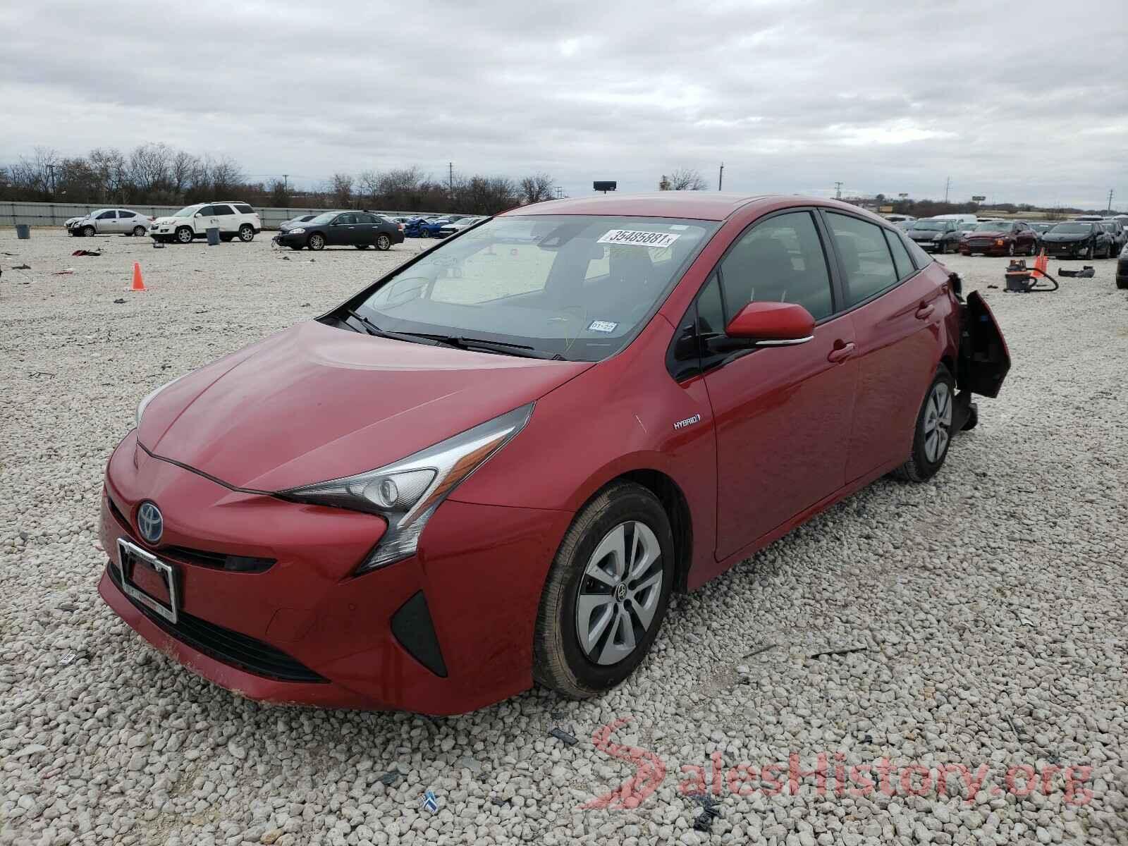 JTDKBRFU8J3588800 2018 TOYOTA PRIUS