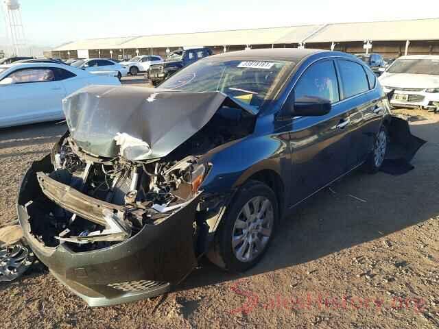 3N1AB7AP0HL650015 2017 NISSAN SENTRA