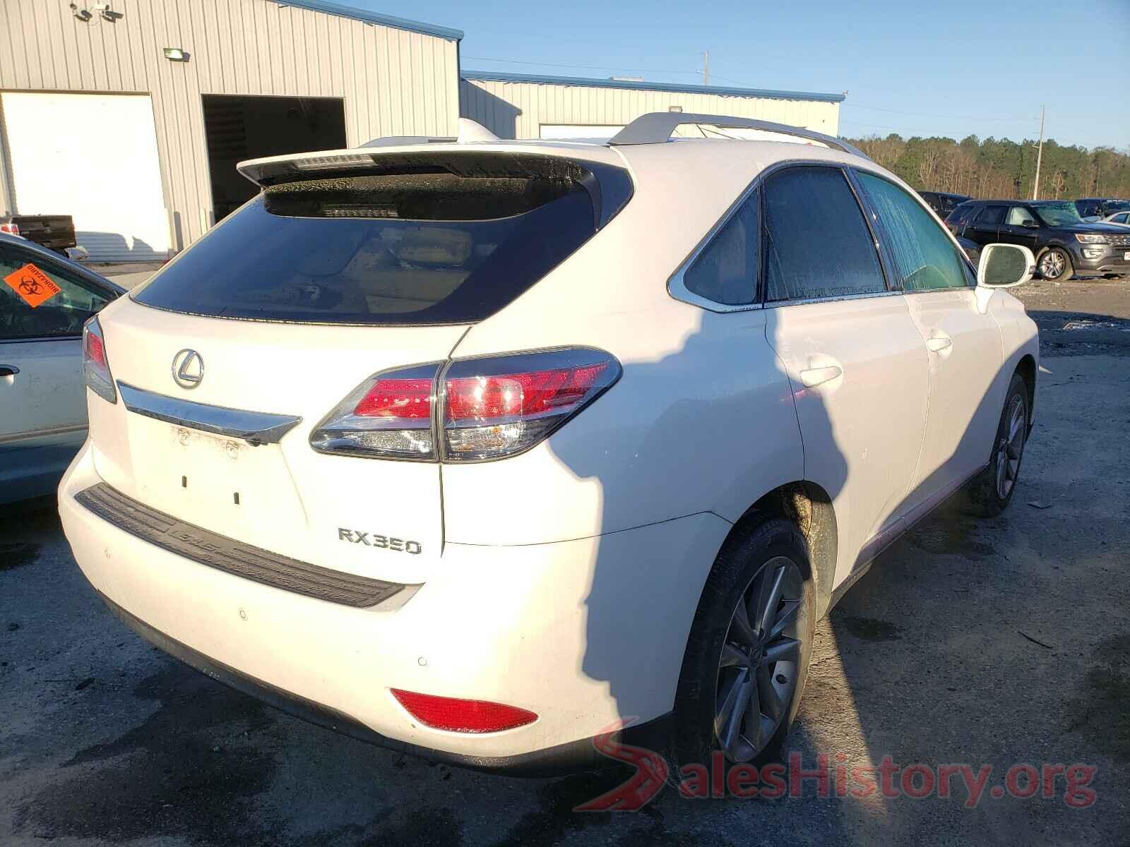 2T2ZK1BA4FC187248 2015 LEXUS RX350