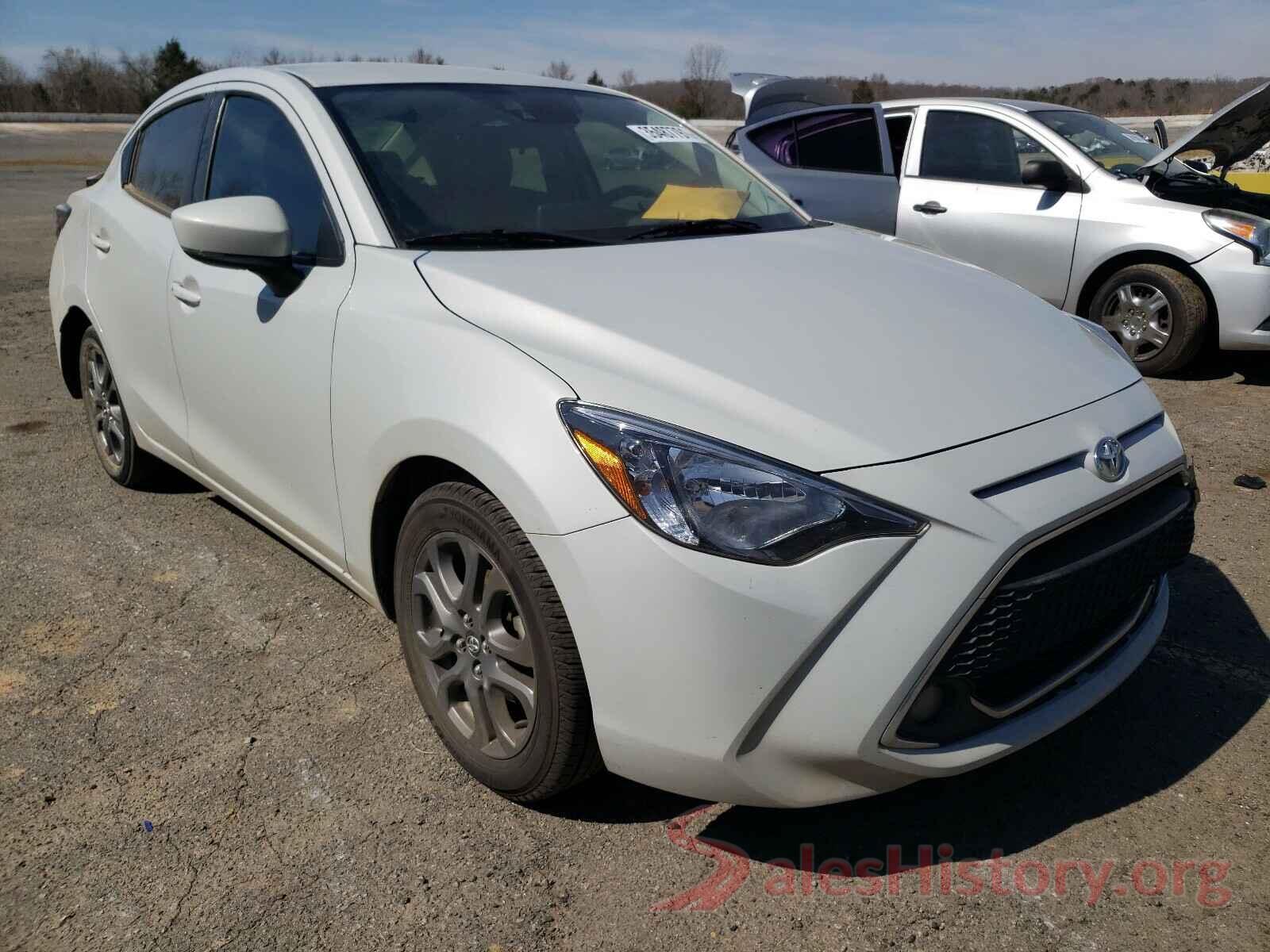 3MYDLBYV5KY516563 2019 TOYOTA YARIS