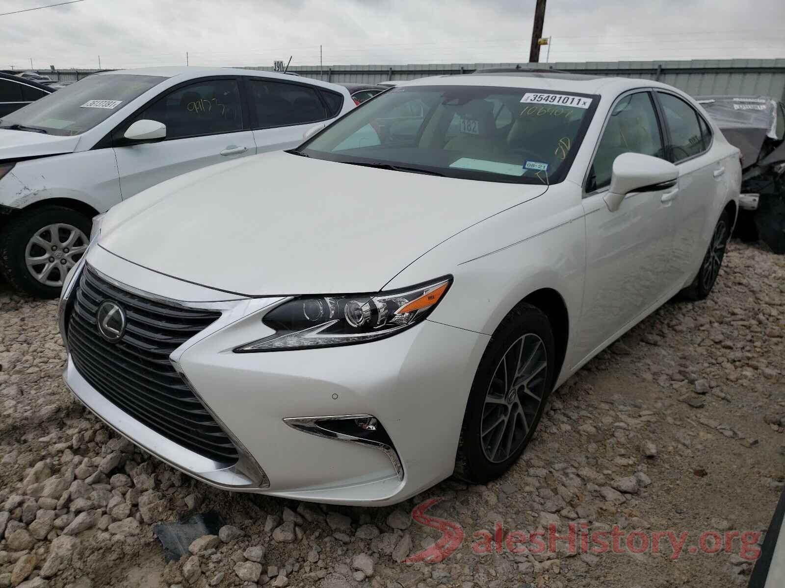 58ABK1GG7JU106407 2018 LEXUS ES350