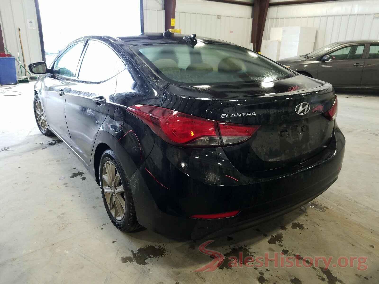 5NPDH4AE7GH704351 2016 HYUNDAI ELANTRA