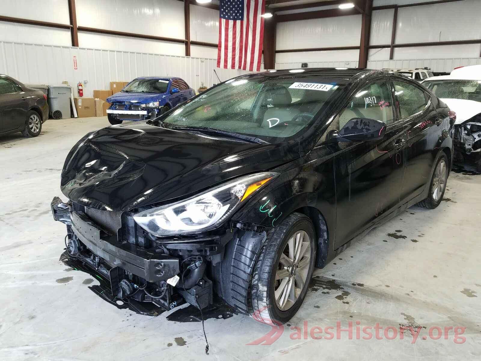 5NPDH4AE7GH704351 2016 HYUNDAI ELANTRA