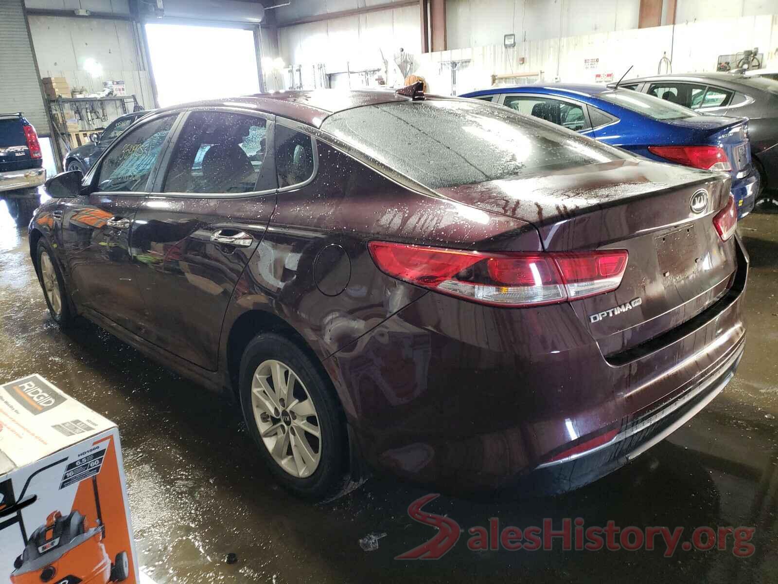 5XXGT4L3XGG116897 2016 KIA OPTIMA