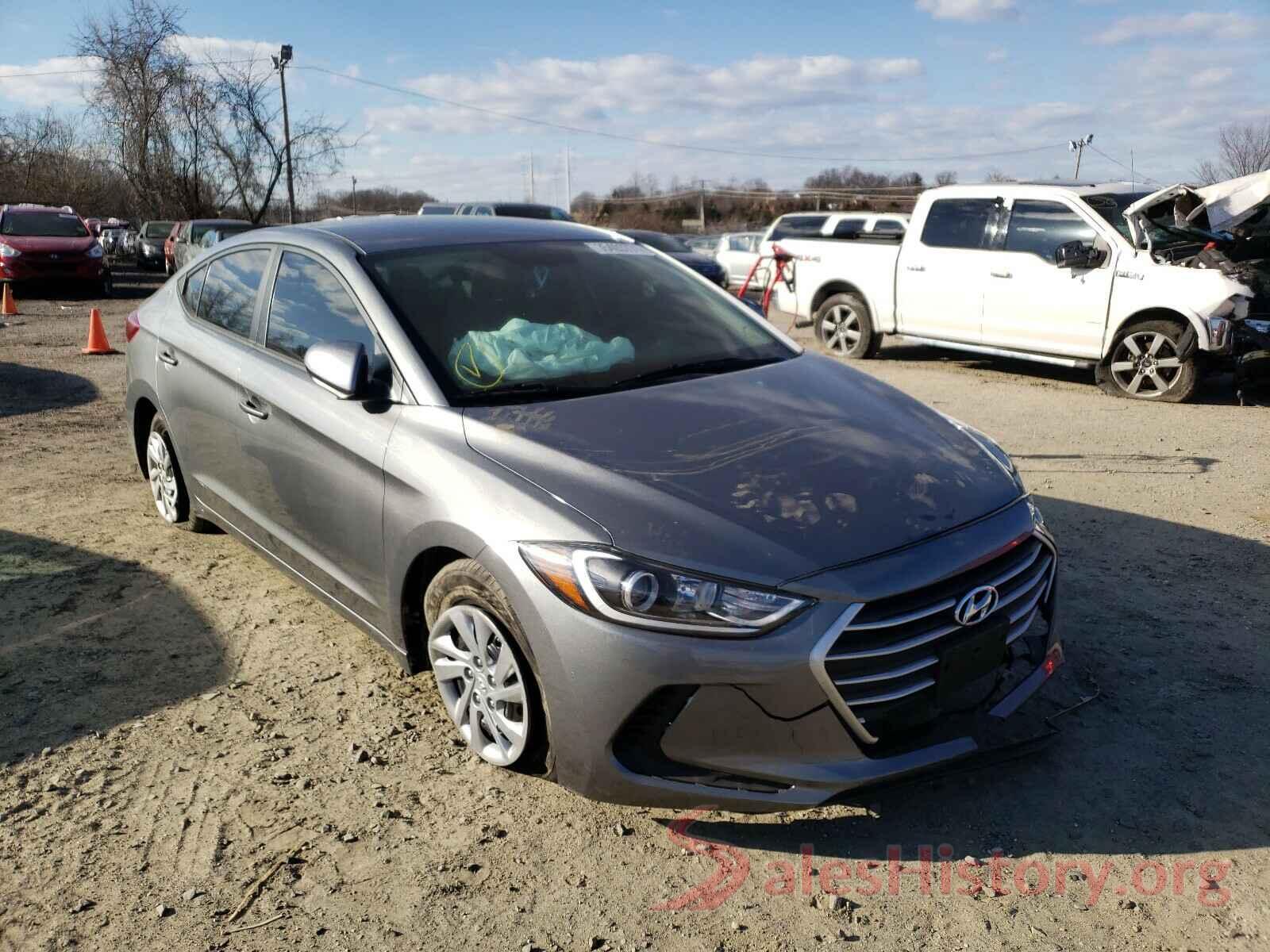 KMHD74LF7HU371354 2017 HYUNDAI ELANTRA