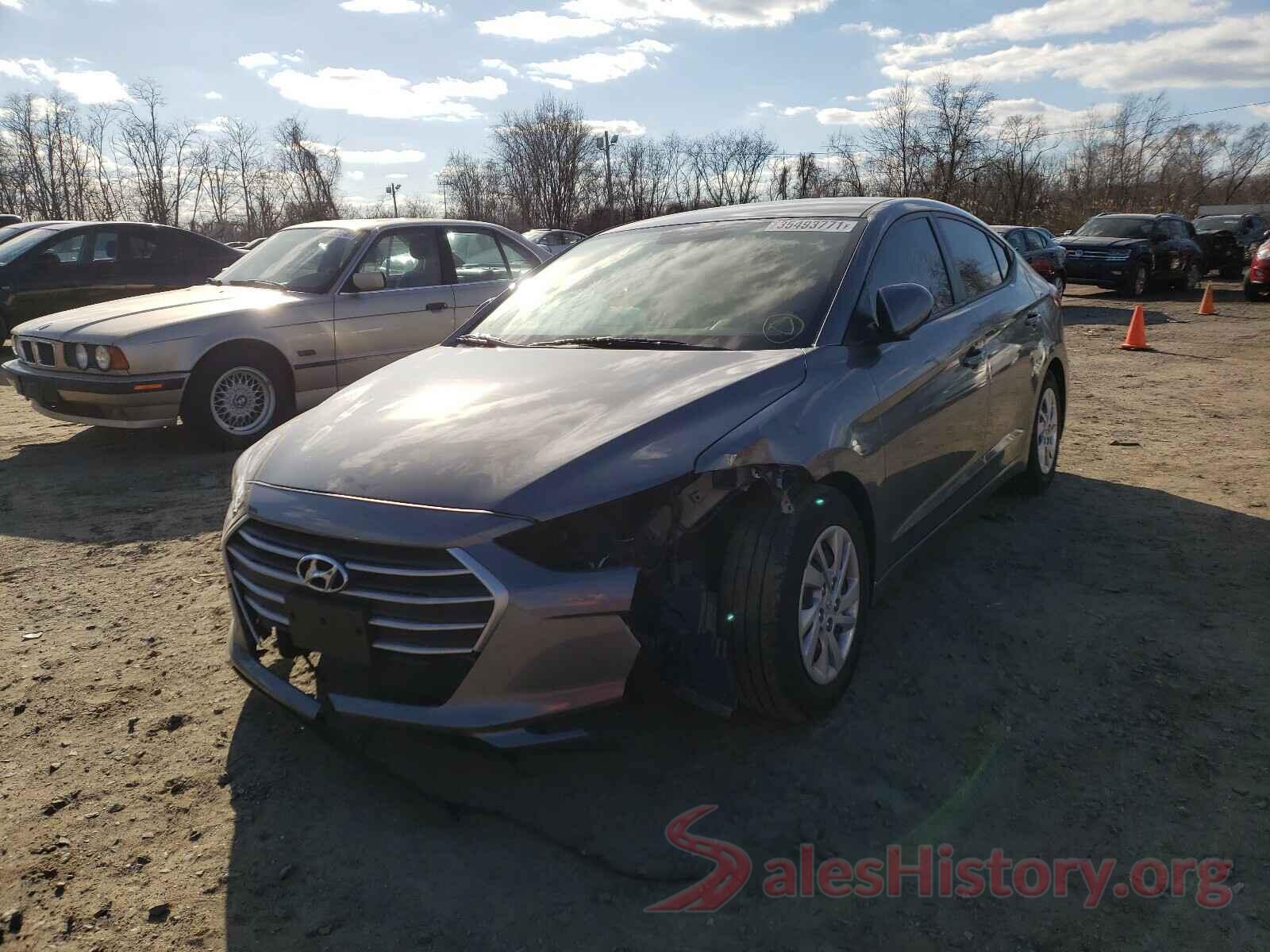 KMHD74LF7HU371354 2017 HYUNDAI ELANTRA