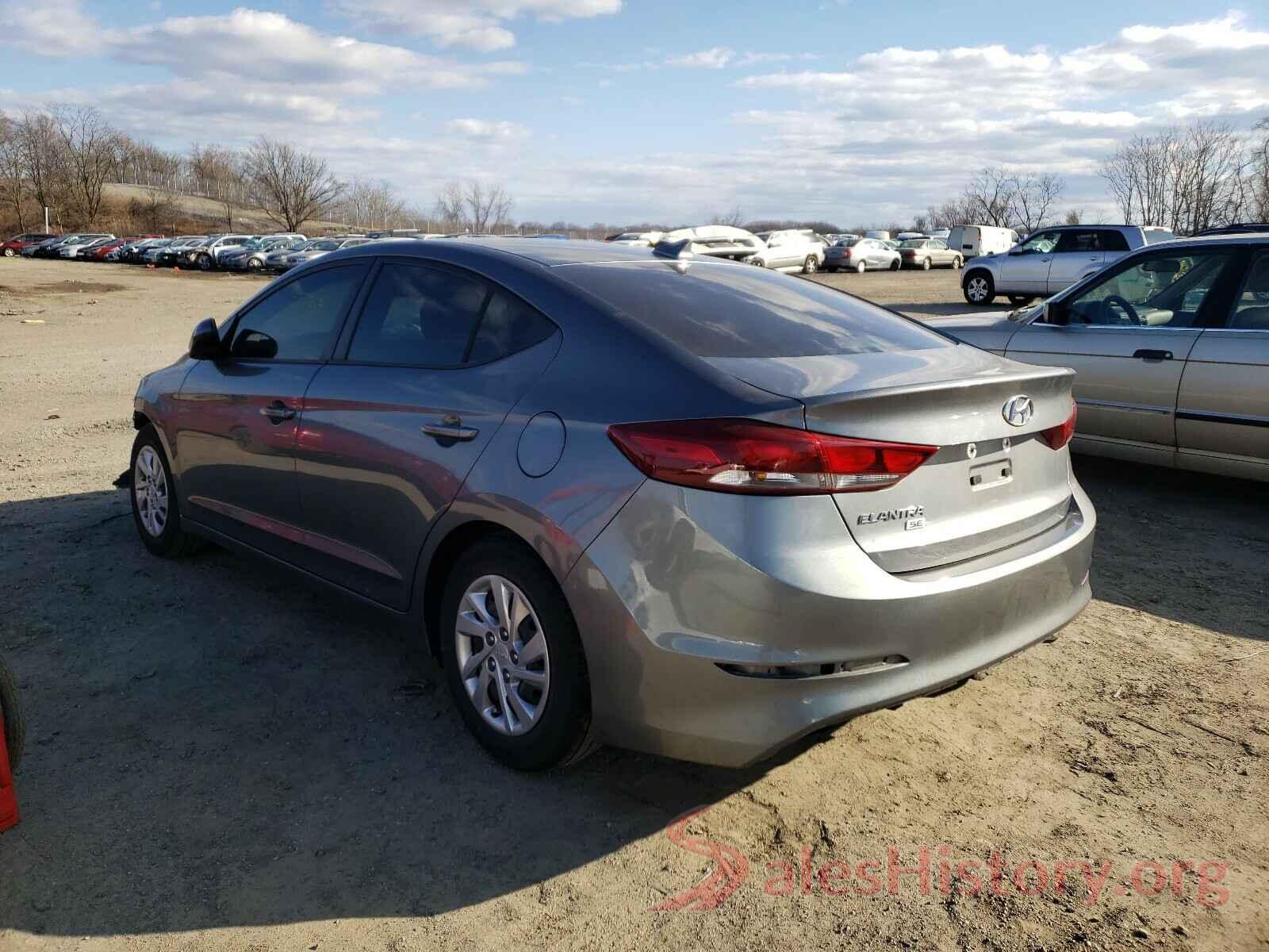 KMHD74LF7HU371354 2017 HYUNDAI ELANTRA