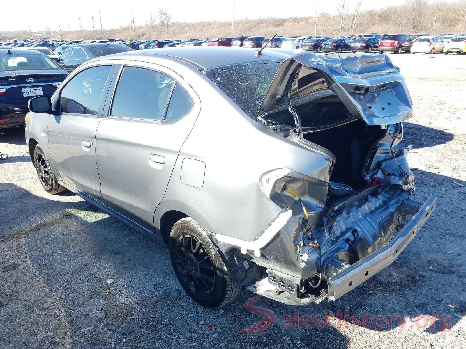 ML32F3FJ1LHF05727 2020 MITSUBISHI MIRAGE