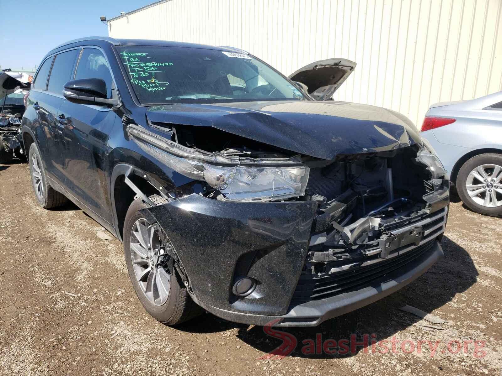 5TDKZRFH9JS532216 2018 TOYOTA HIGHLANDER