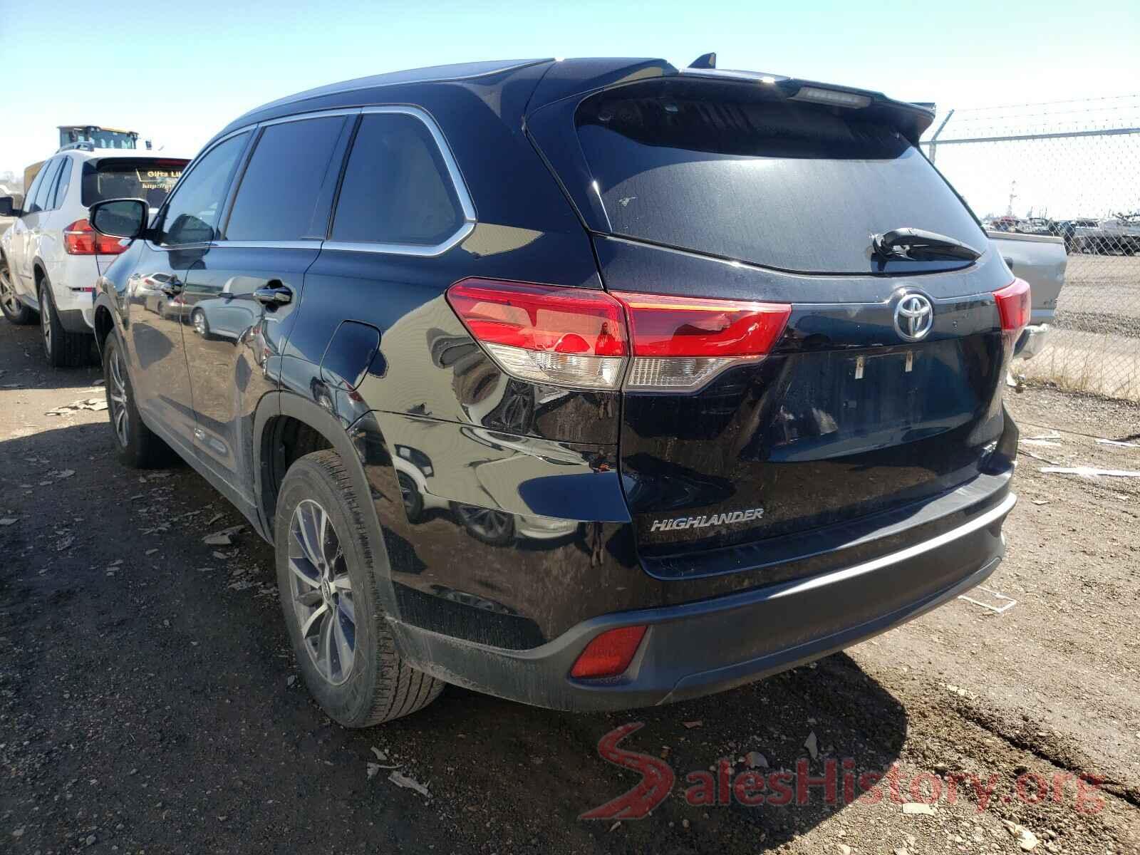 5TDKZRFH9JS532216 2018 TOYOTA HIGHLANDER