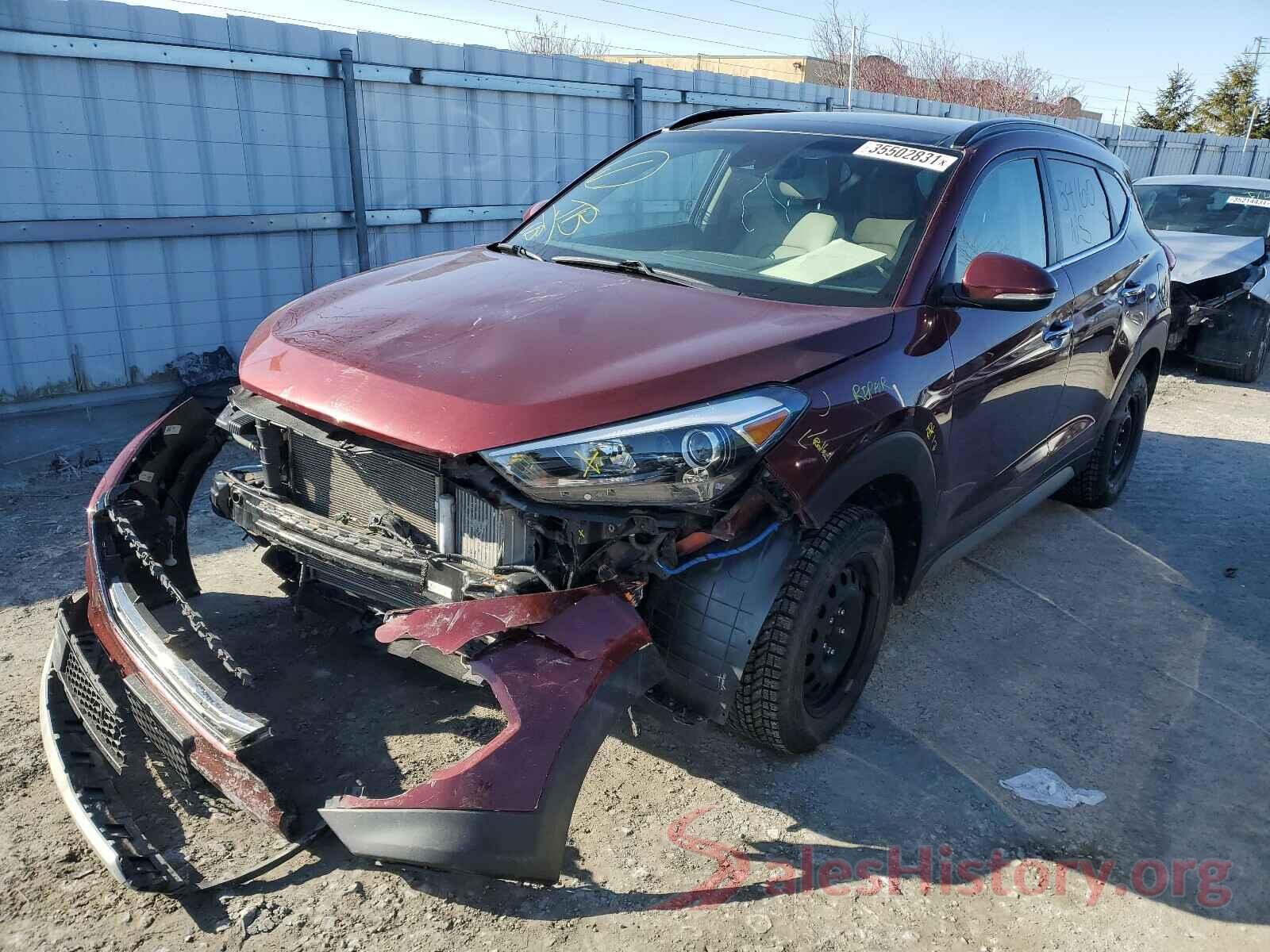 KM8J3CA2XHU377061 2017 HYUNDAI TUCSON