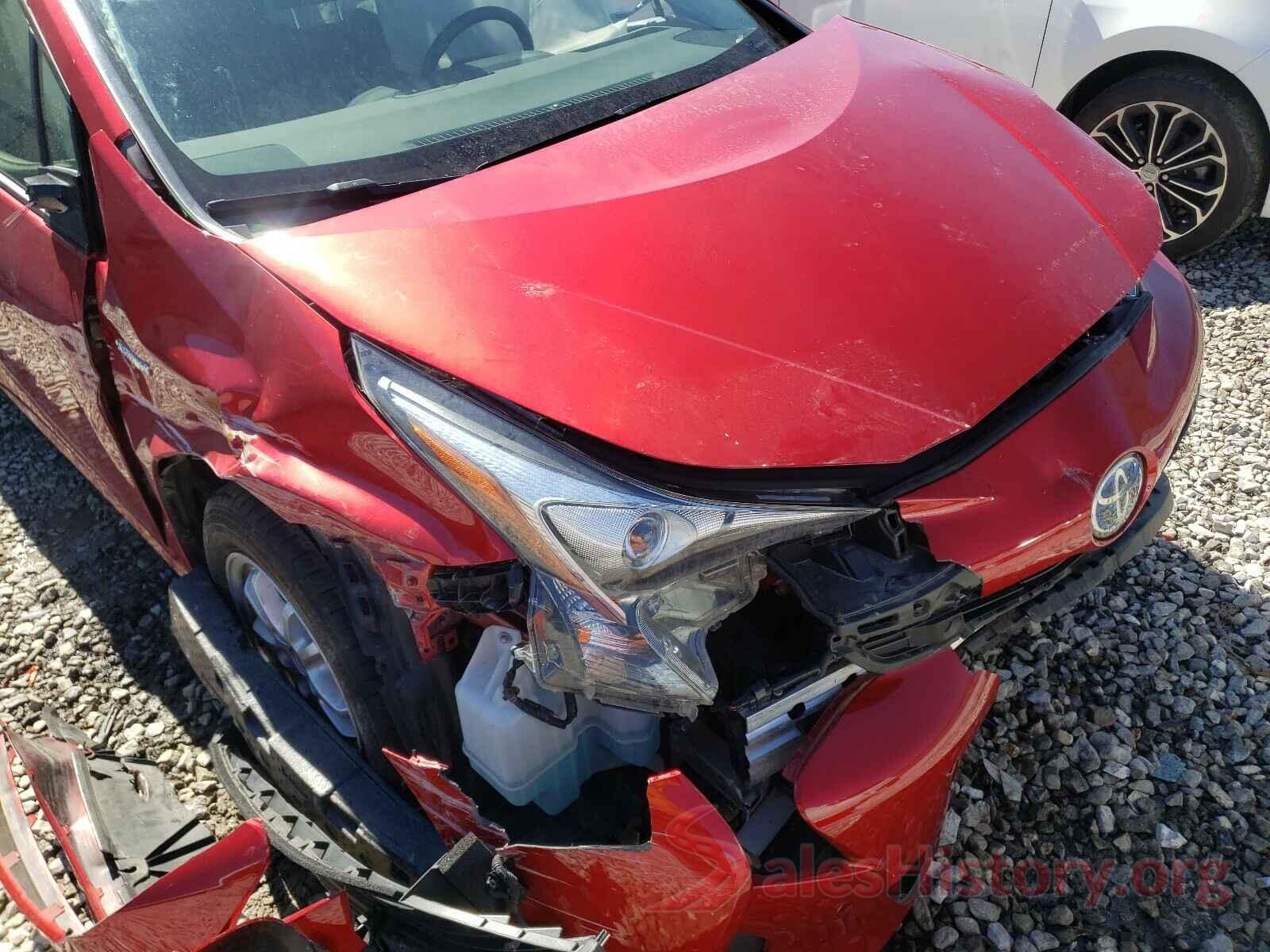 JTDKARFU3J3067339 2018 TOYOTA PRIUS