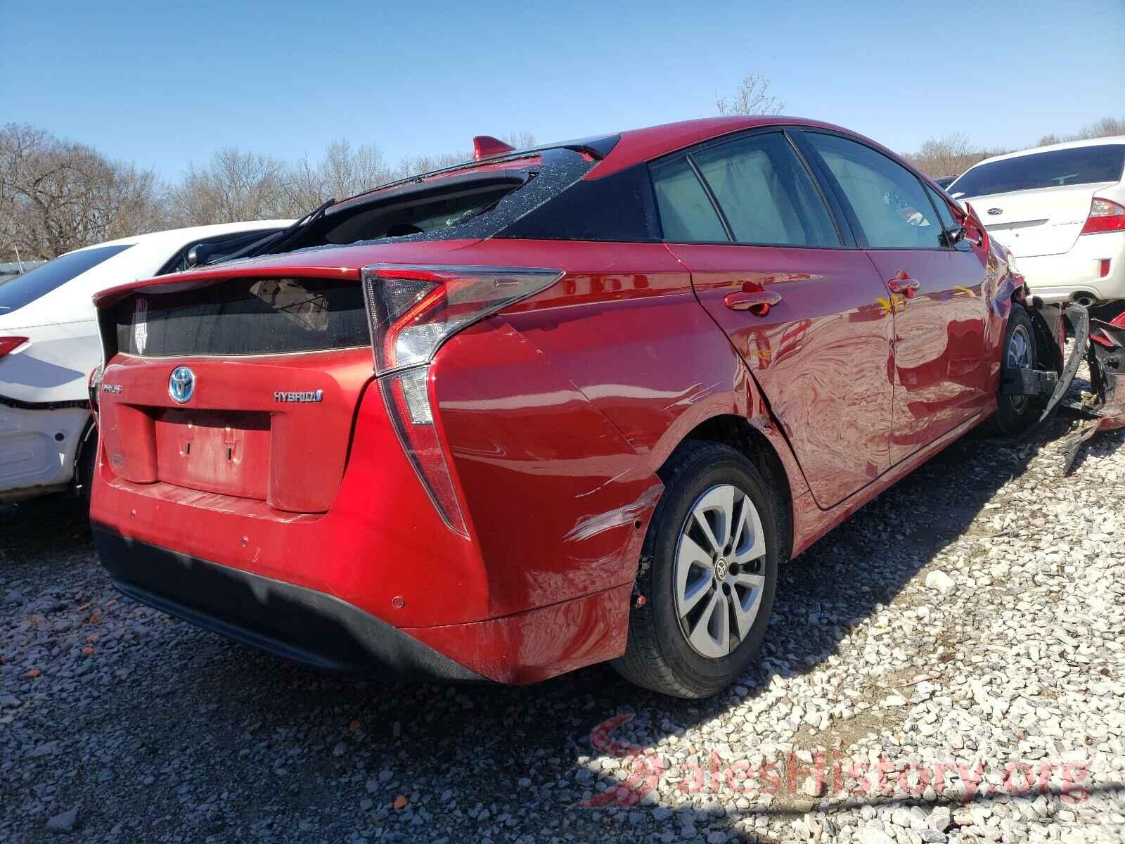 JTDKARFU3J3067339 2018 TOYOTA PRIUS