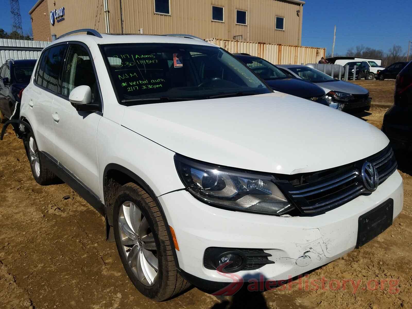 WVGAV7AX6GW578889 2016 VOLKSWAGEN TIGUAN