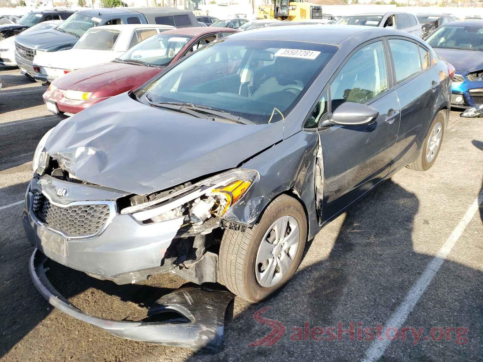 KNAFK4A66G5586339 2016 KIA FORTE