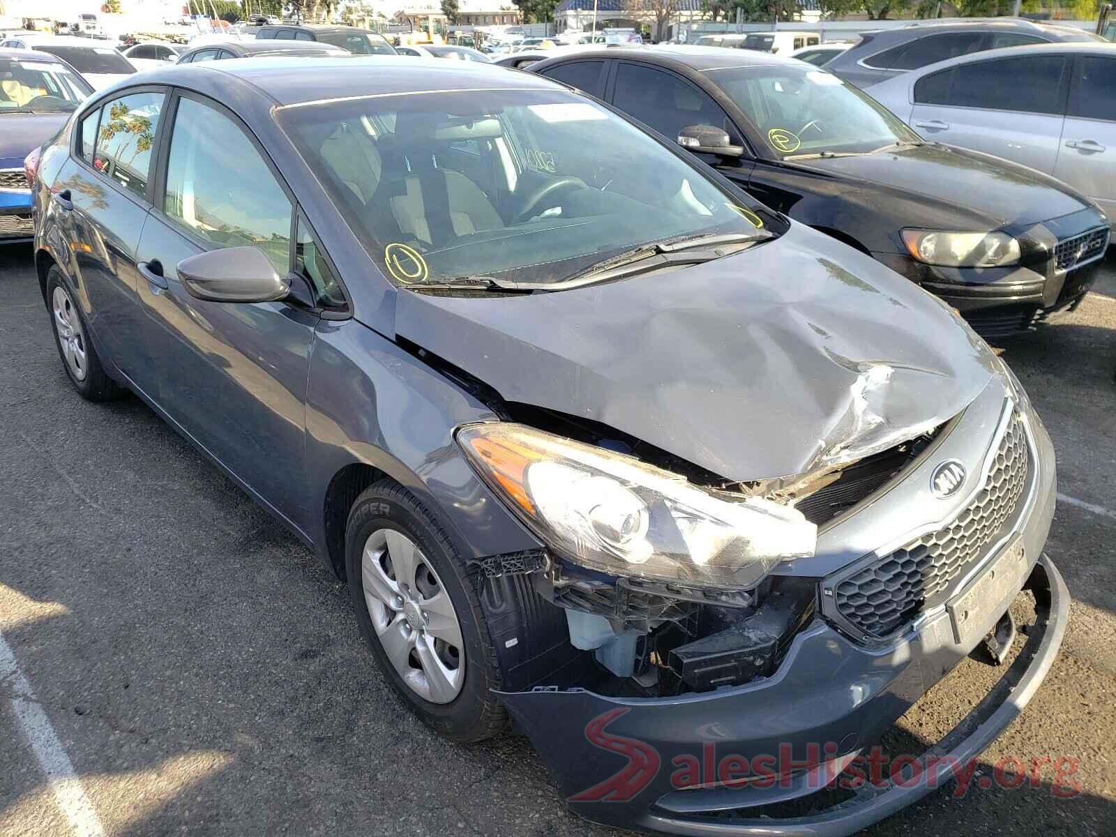 KNAFK4A66G5586339 2016 KIA FORTE