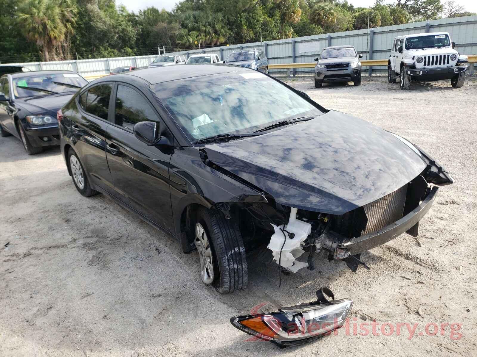 KMHD74LFXHU361076 2017 HYUNDAI ELANTRA