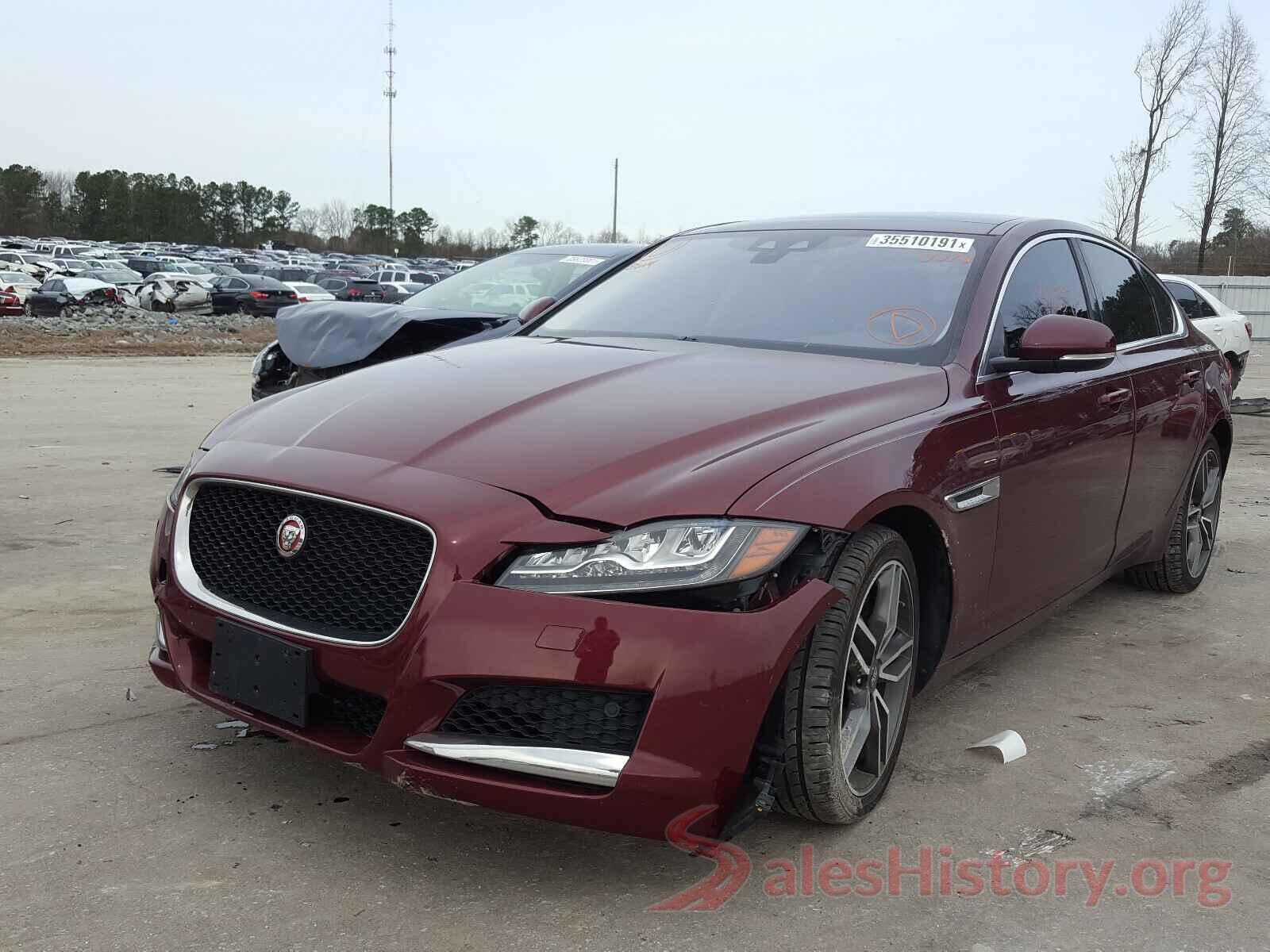 SAJBK4BV6GCY19849 2016 JAGUAR XF