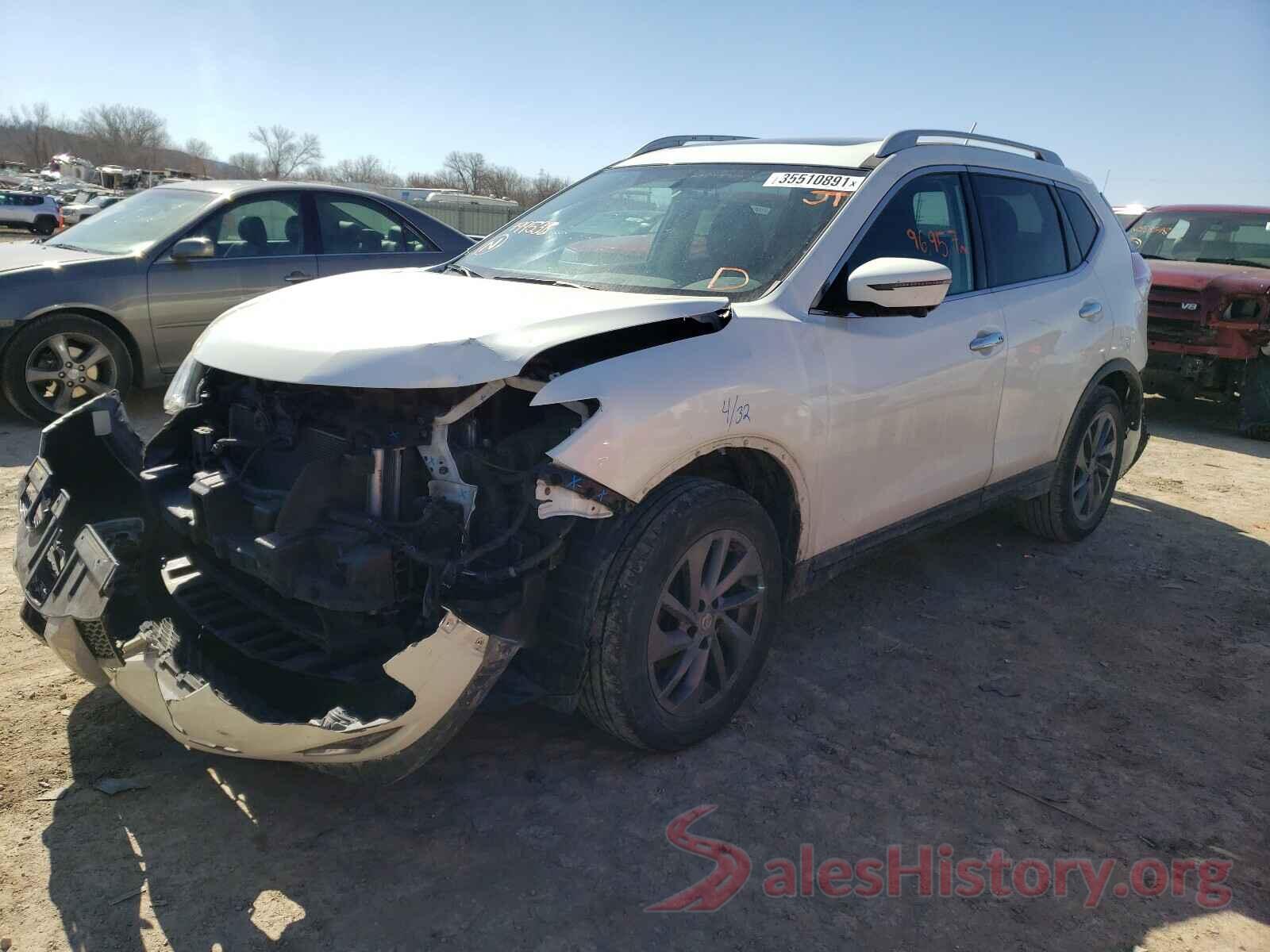 5N1AT2MV2GC799538 2016 NISSAN ROGUE