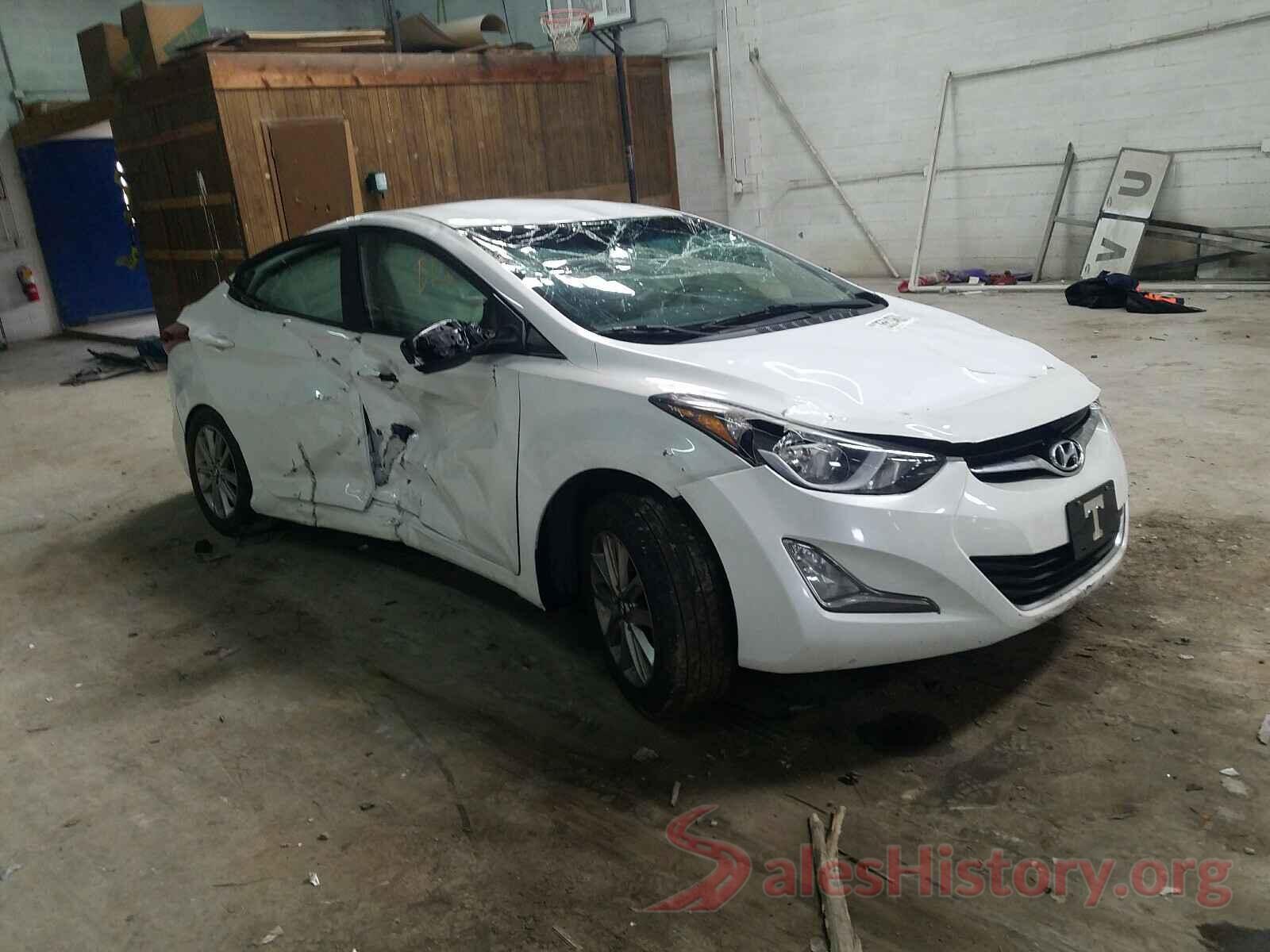 5NPDH4AE5GH654405 2016 HYUNDAI ELANTRA