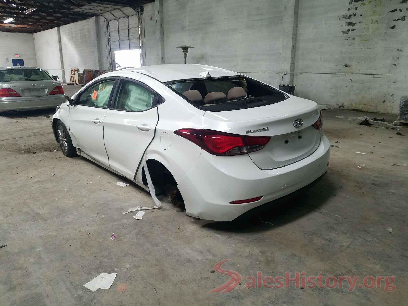 5NPDH4AE5GH654405 2016 HYUNDAI ELANTRA