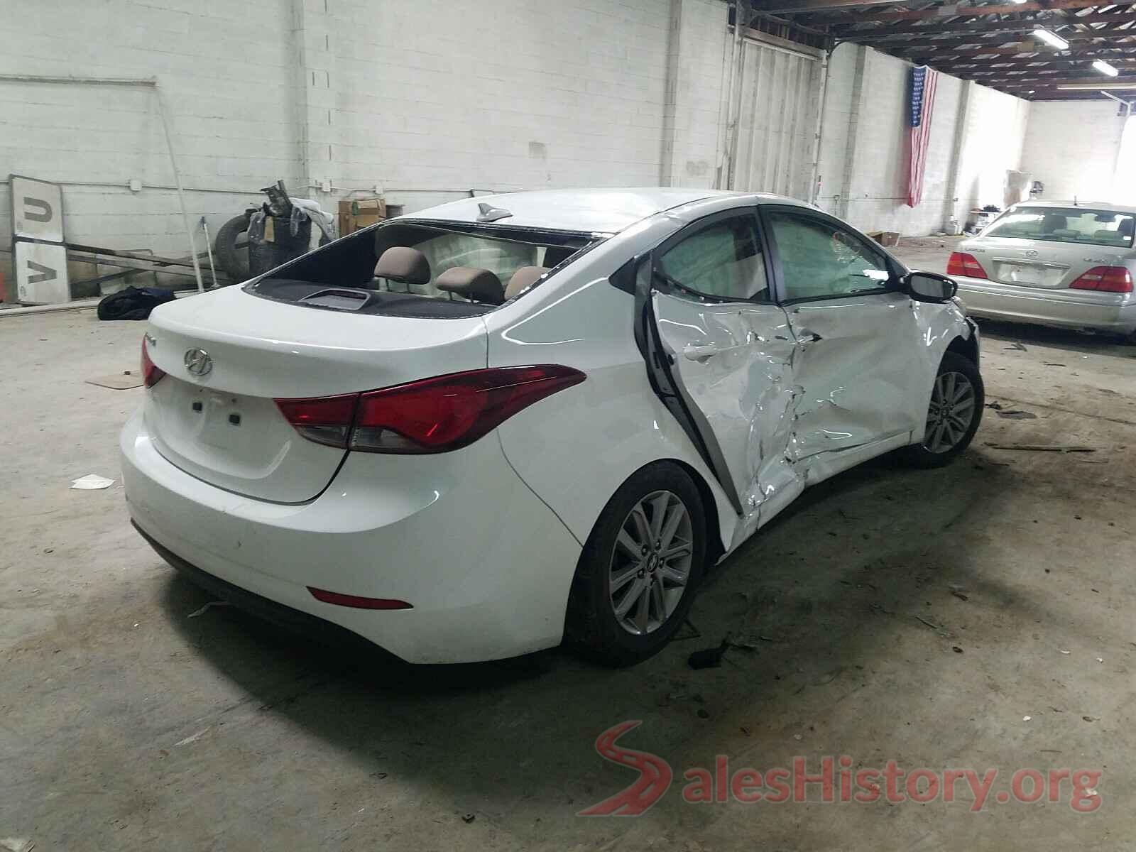 5NPDH4AE5GH654405 2016 HYUNDAI ELANTRA