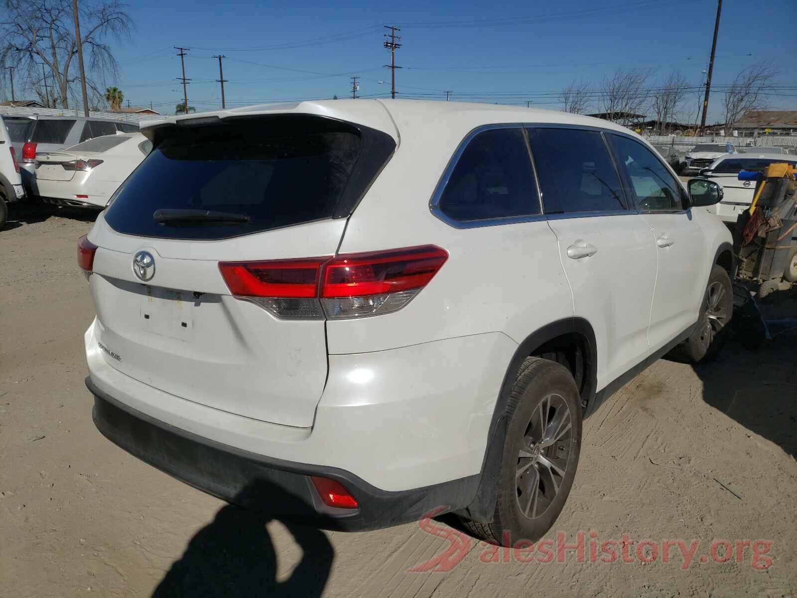 5TDZARFH6KS058295 2019 TOYOTA HIGHLANDER