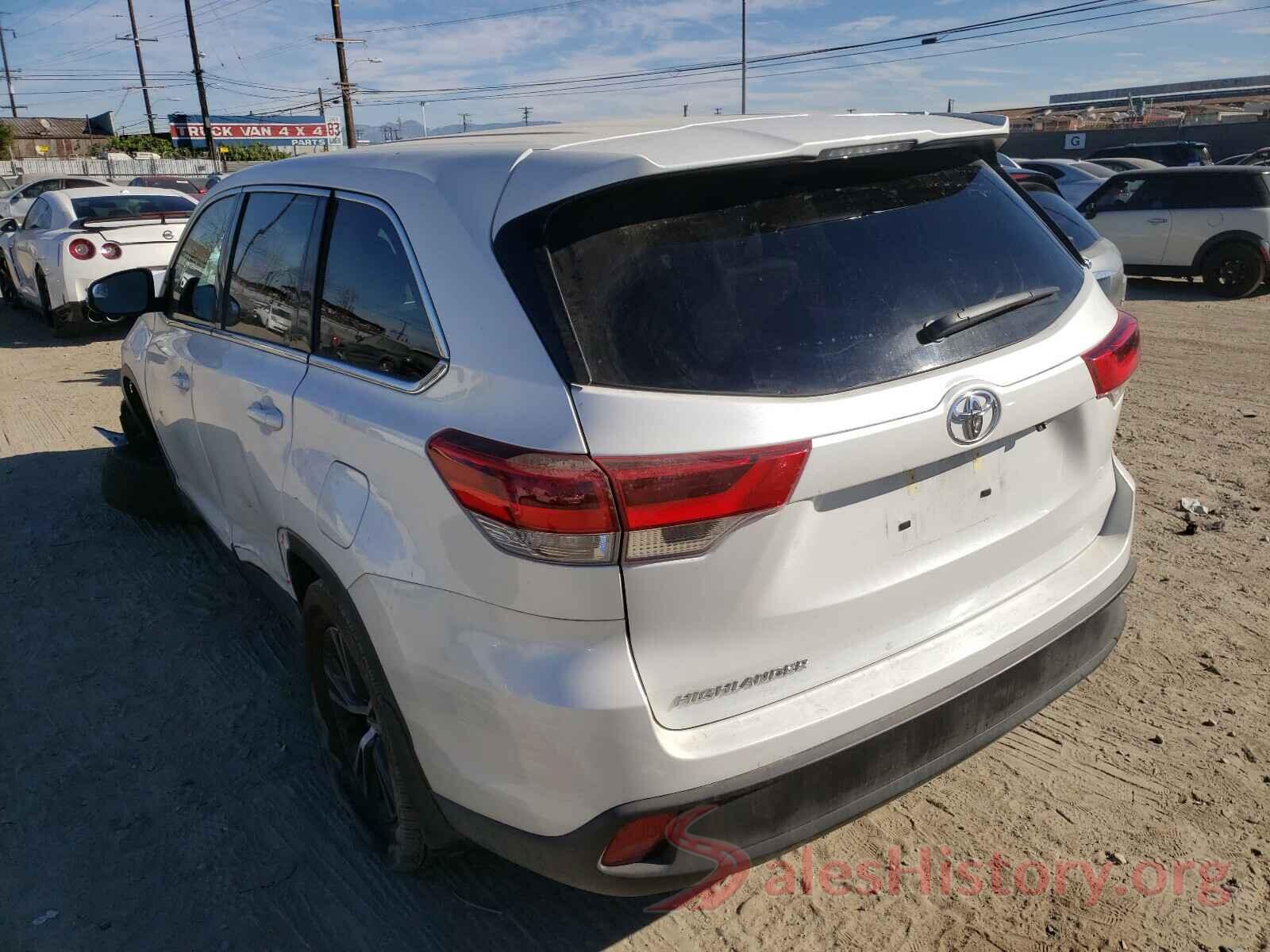 5TDZARFH6KS058295 2019 TOYOTA HIGHLANDER