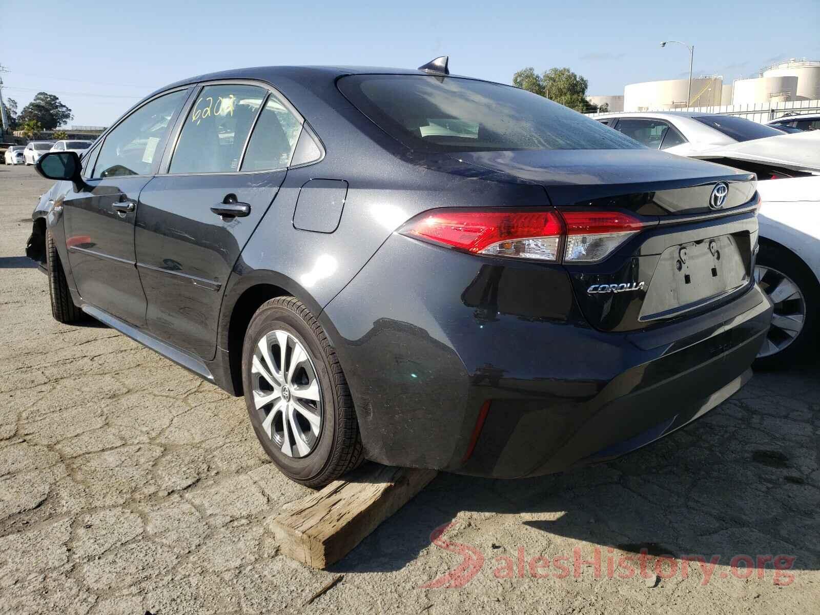 JTDEAMDE0MJ008308 2021 TOYOTA COROLLA