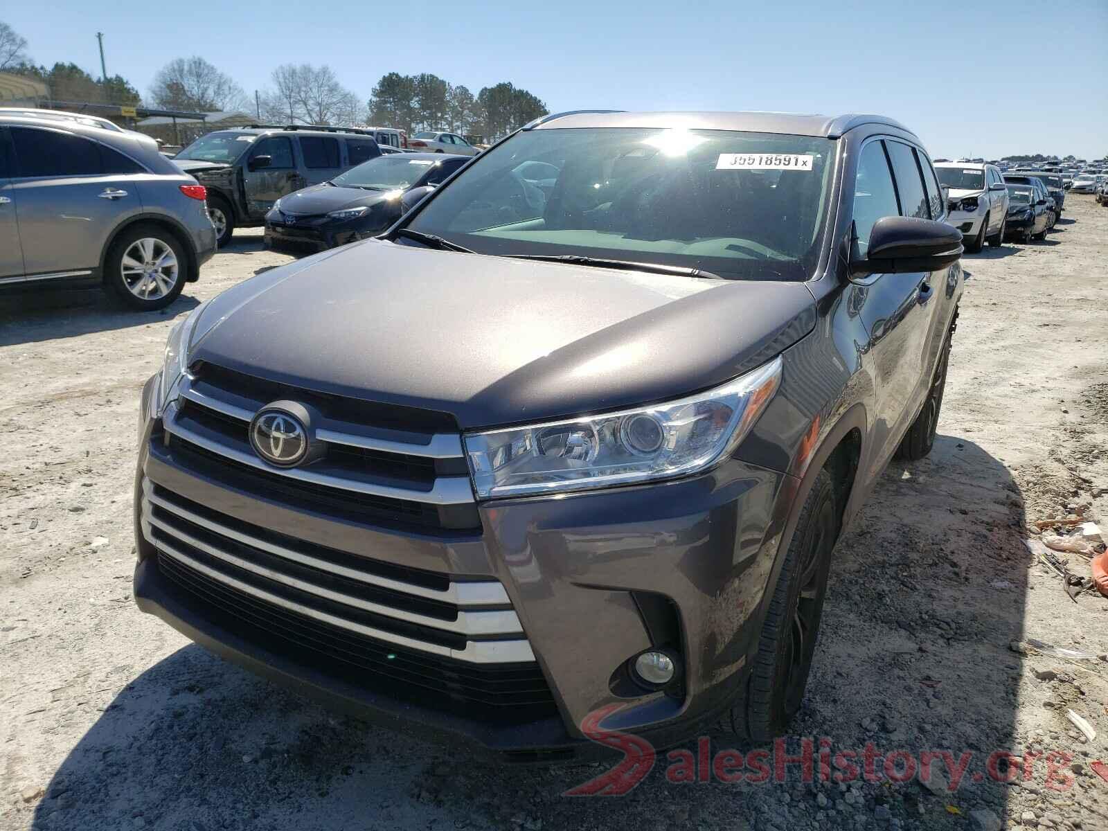 5TDKZRFH3HS515955 2017 TOYOTA HIGHLANDER