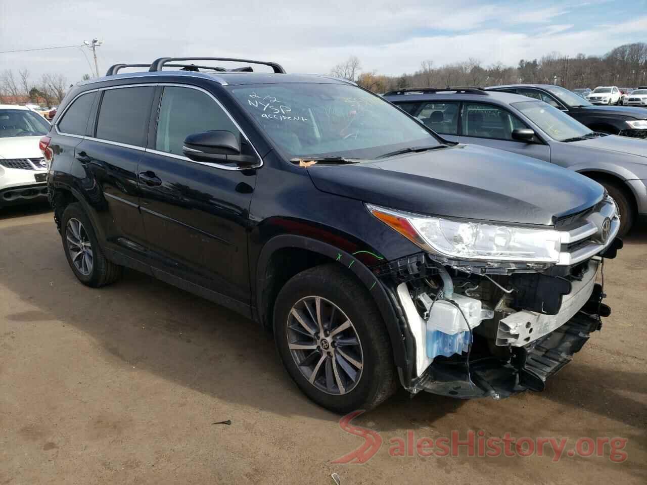 5TDJZRFHXKS626179 2019 TOYOTA HIGHLANDER