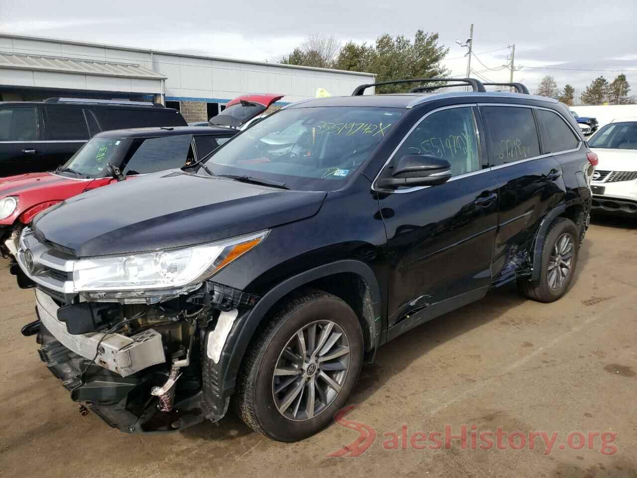 5TDJZRFHXKS626179 2019 TOYOTA HIGHLANDER