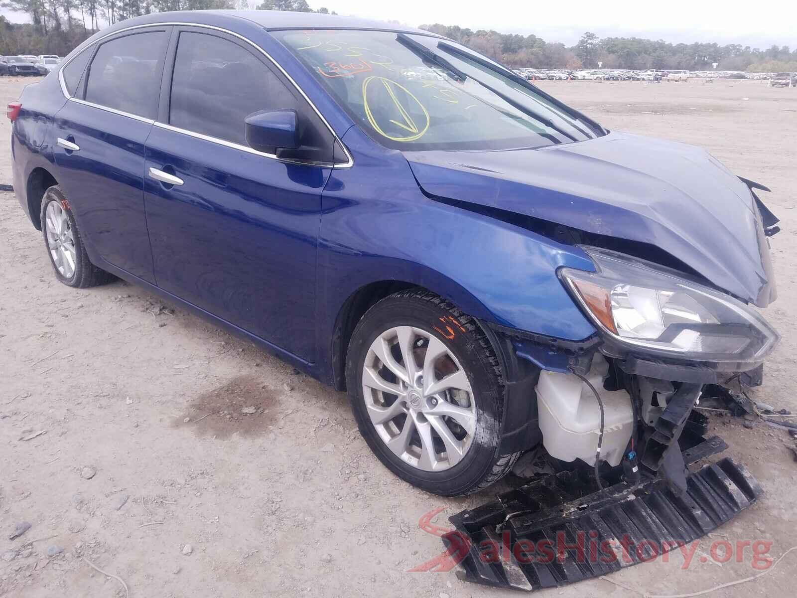 3N1AB7AP2KY209593 2019 NISSAN SENTRA