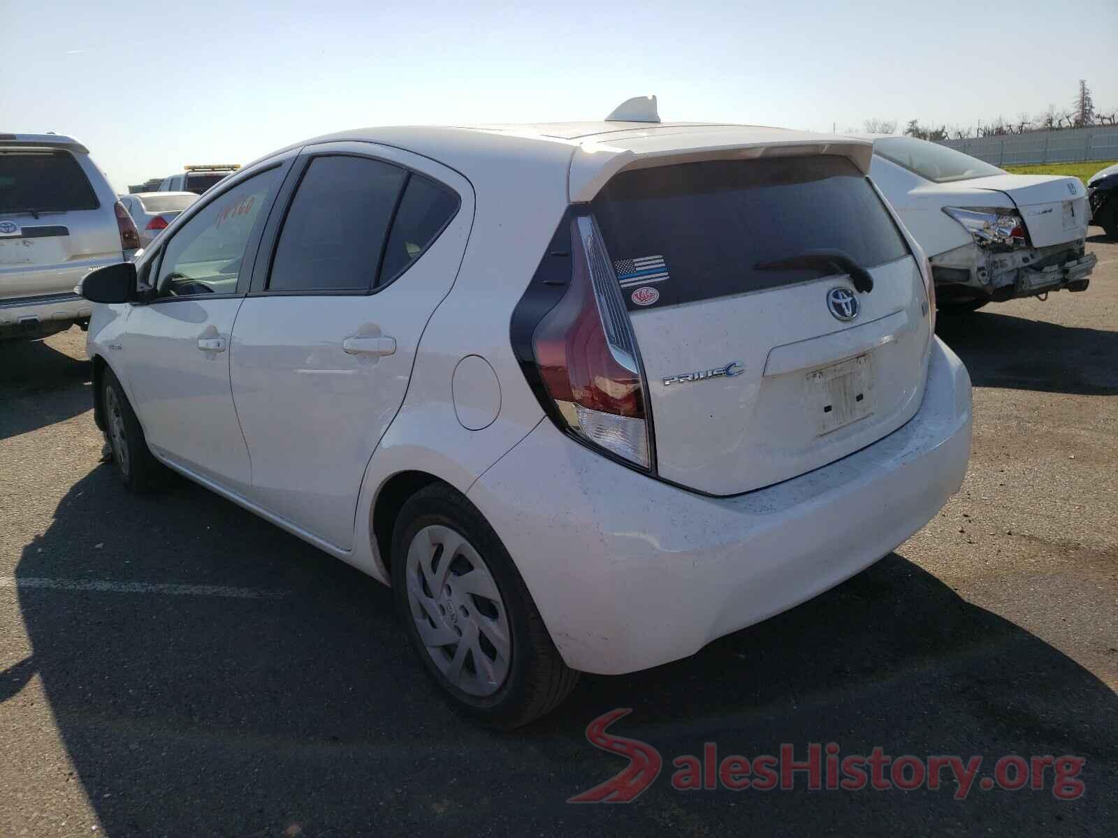 JTDKDTB31G1131237 2016 TOYOTA PRIUS