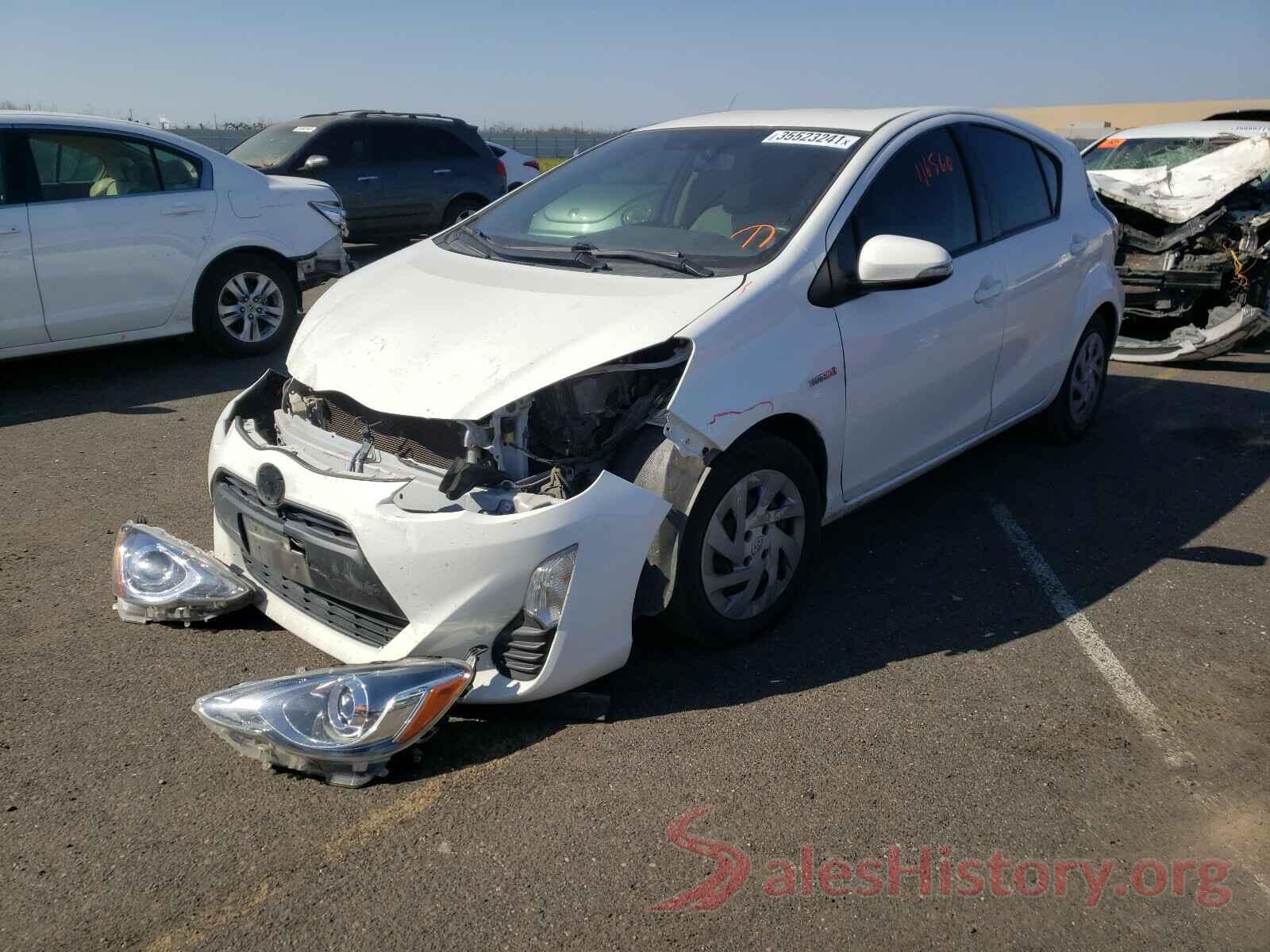 JTDKDTB31G1131237 2016 TOYOTA PRIUS