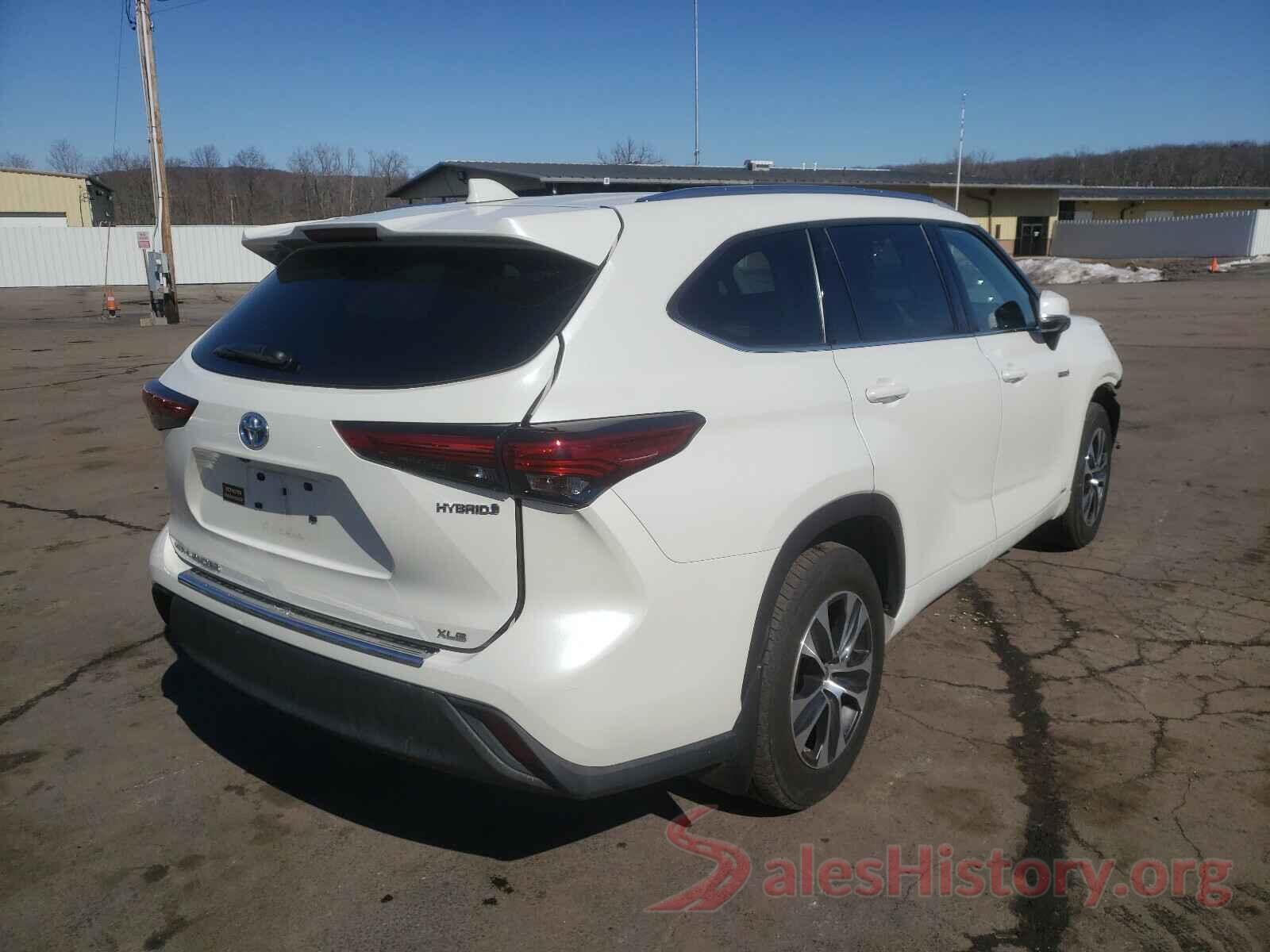 5TDGBRCHXMS517047 2021 TOYOTA HIGHLANDER