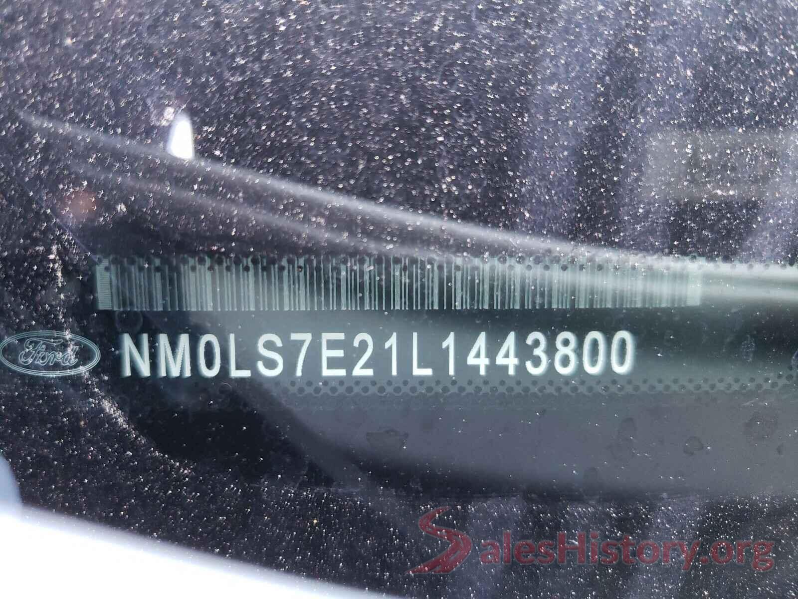 NM0LS7E21L1443800 2020 FORD TRANSIT CO