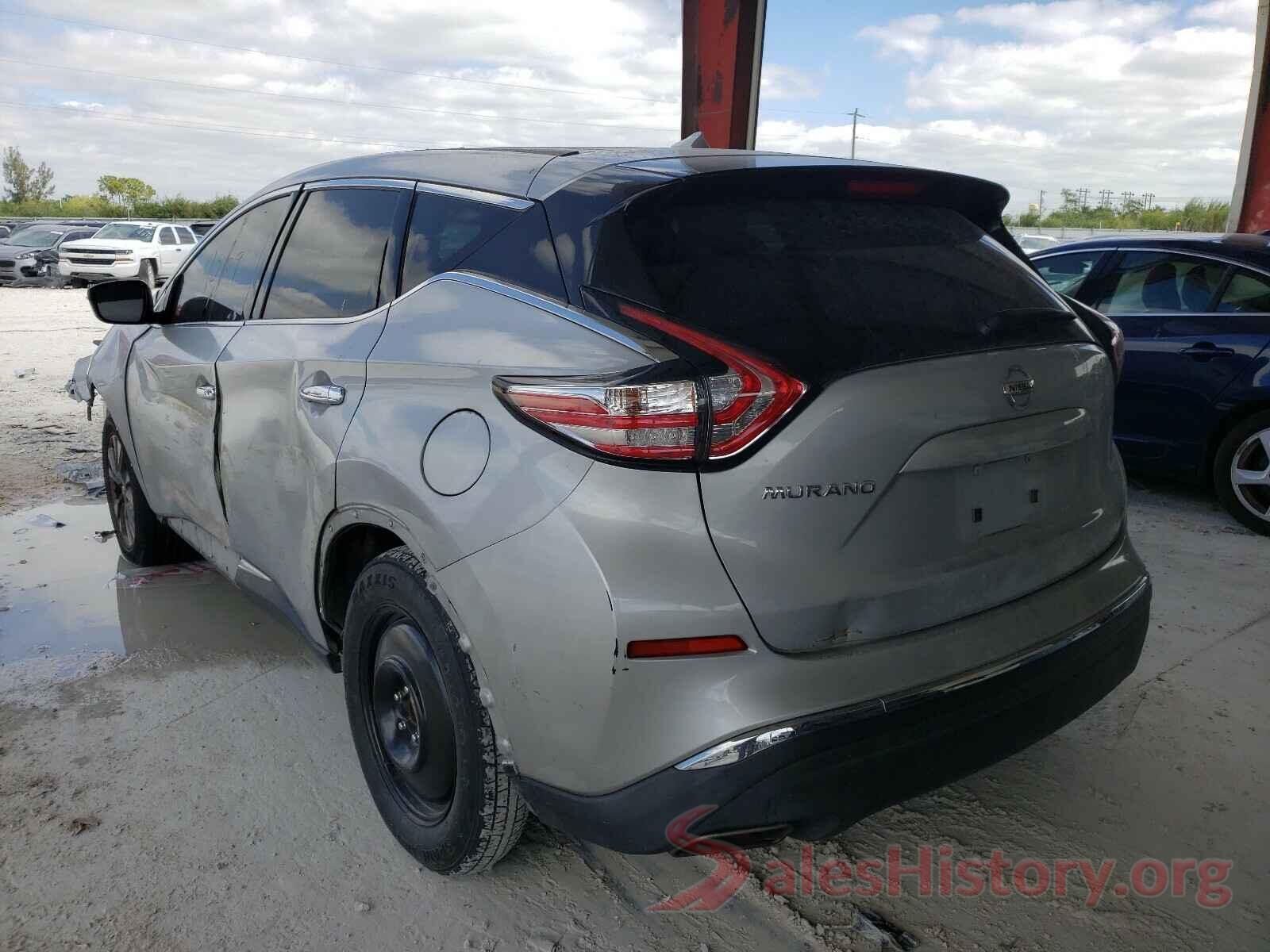 5N1AZ2MG9GN121289 2016 NISSAN MURANO