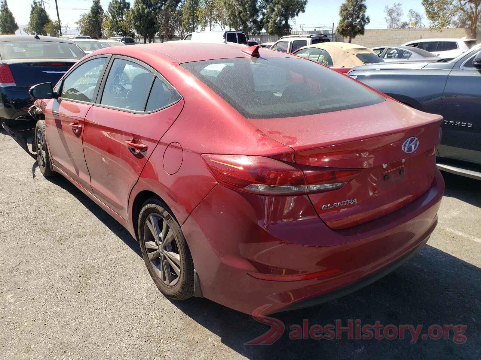 5NPD84LF8JH249605 2018 HYUNDAI ELANTRA